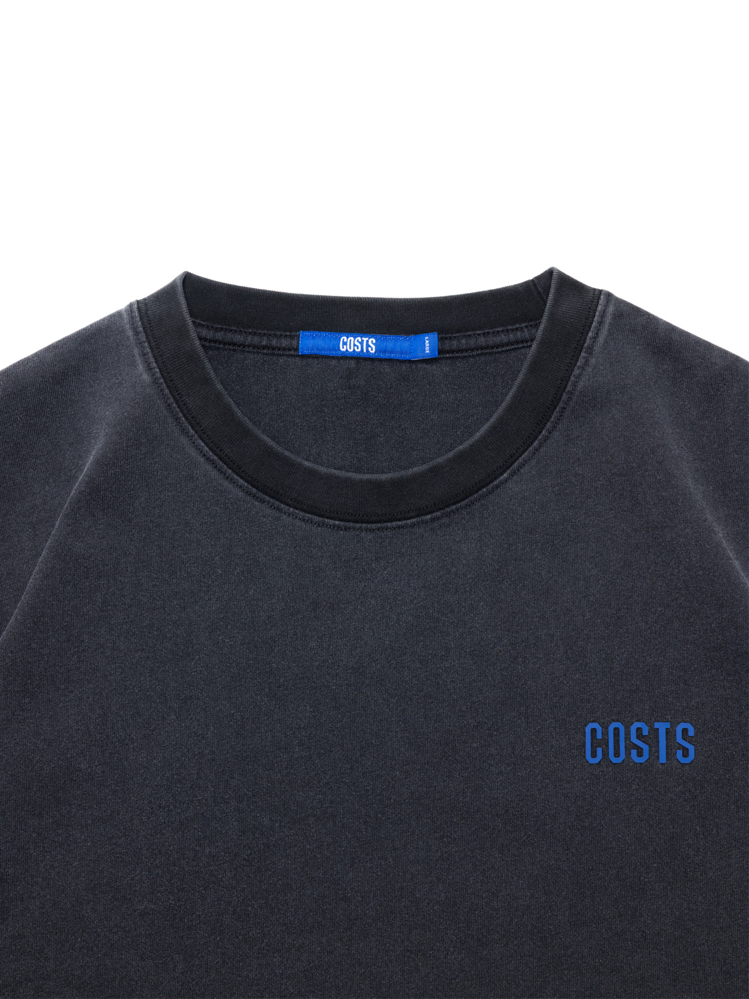 COSTS 26SS Basic Washed Cotton T-Shirt-3