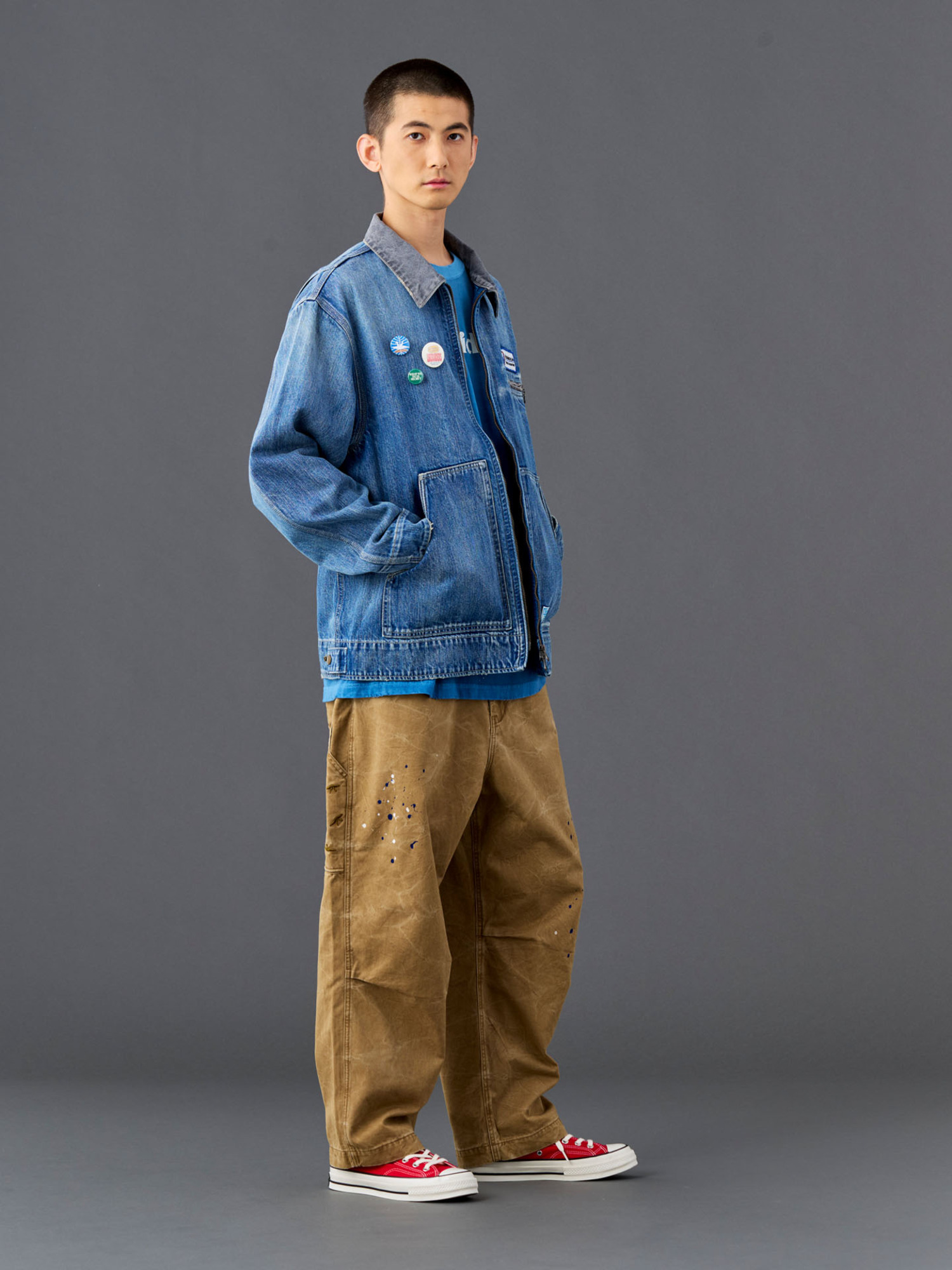 Liberaiders 26SS DENIM WORK JACKET-6