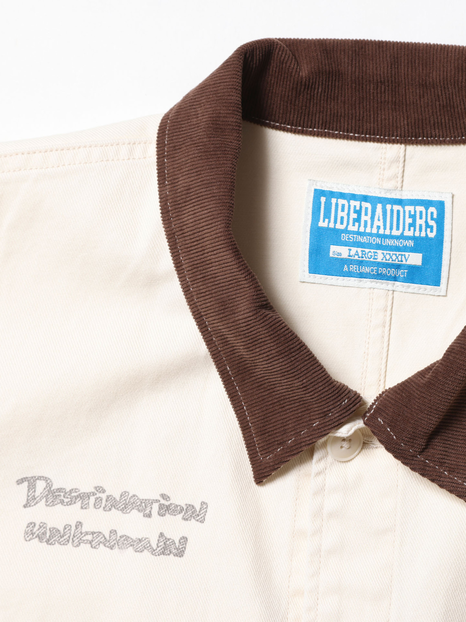 Liberaiders 26SS HANDWRITING PRINT COVERALL-3
