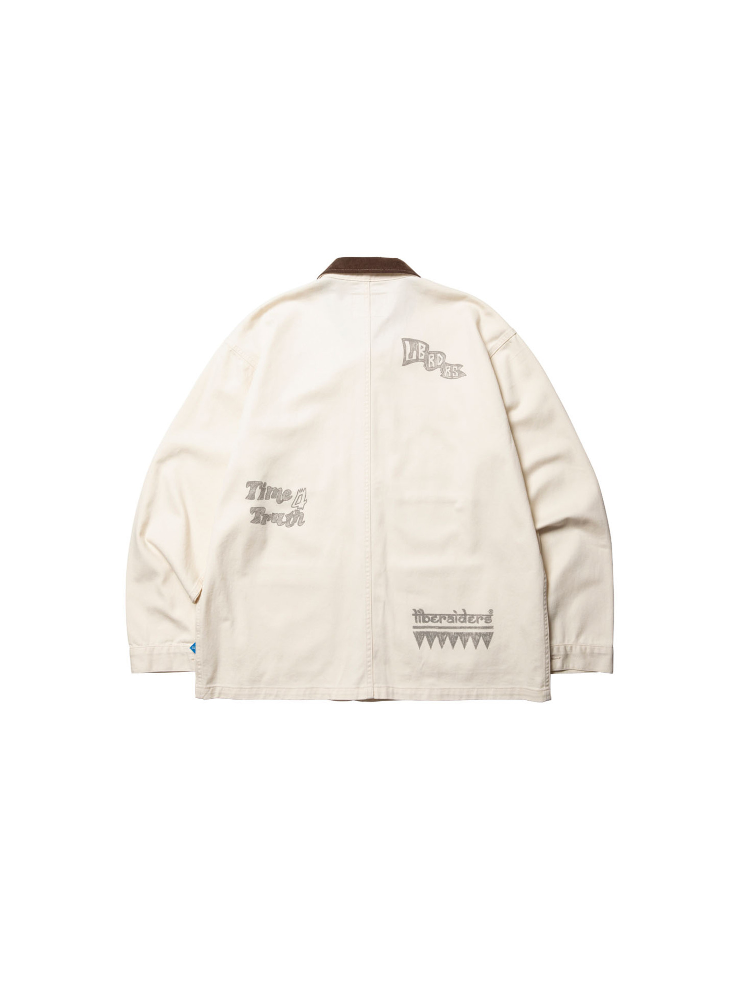 Liberaiders 26SS HANDWRITING PRINT COVERALL-2