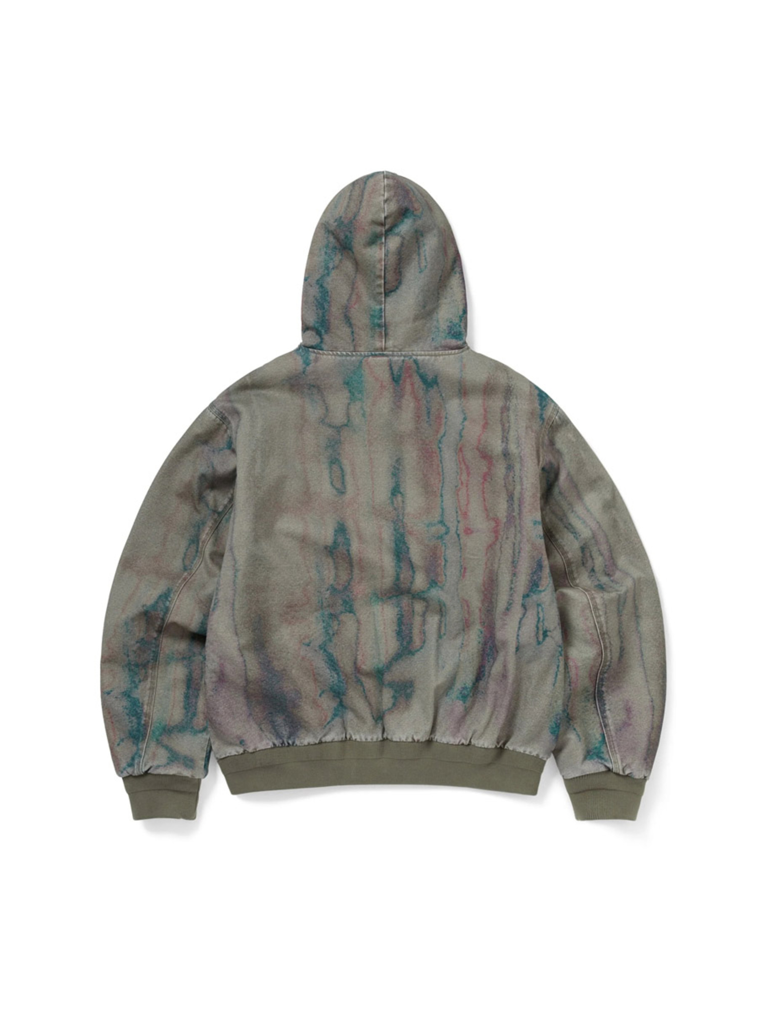 THISISNEVERTHAT 25FW BLURRED HOODED JACKET-2