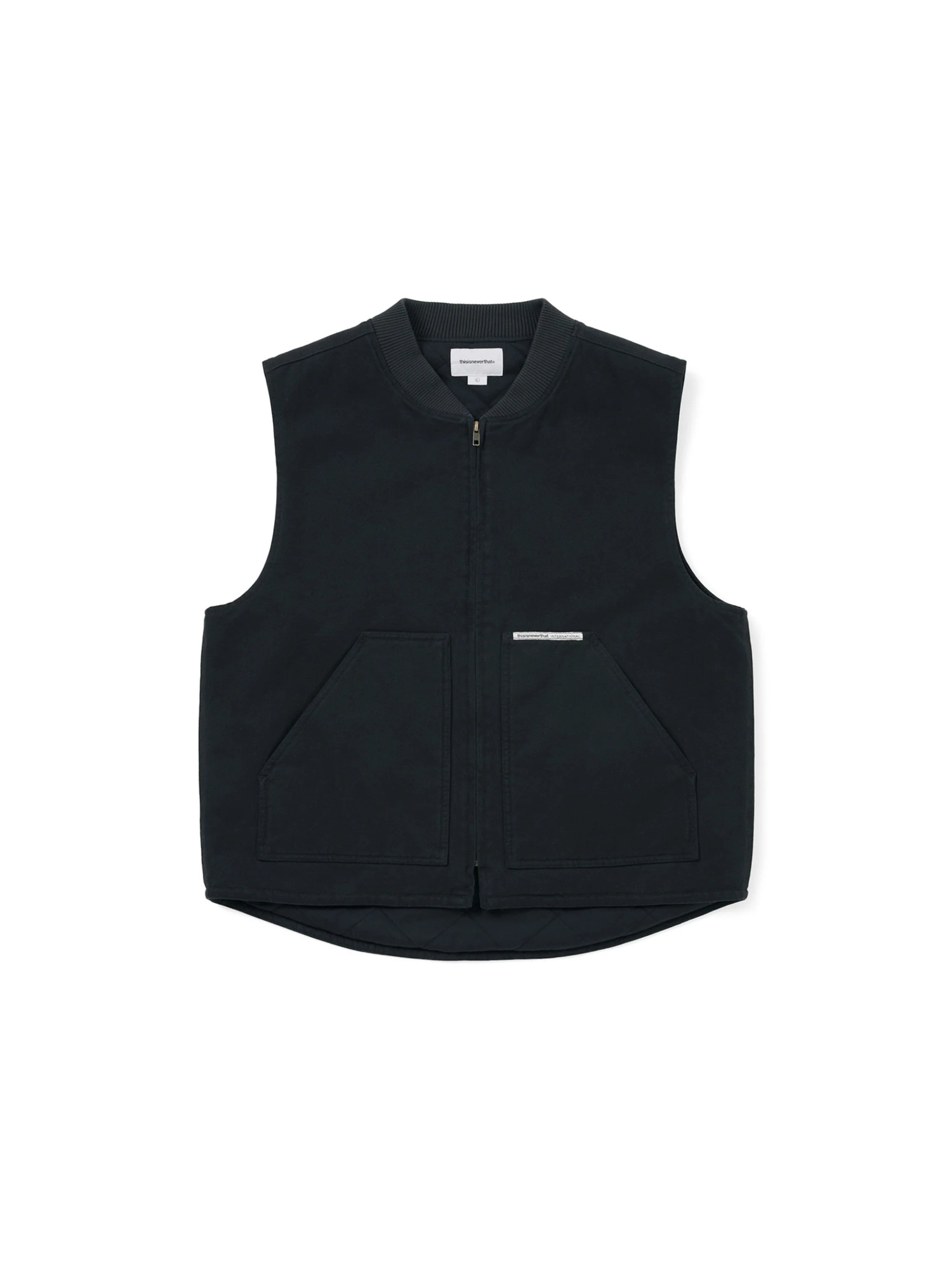 THISISNEVERTHAT 25FW WASHED DUCK VEST