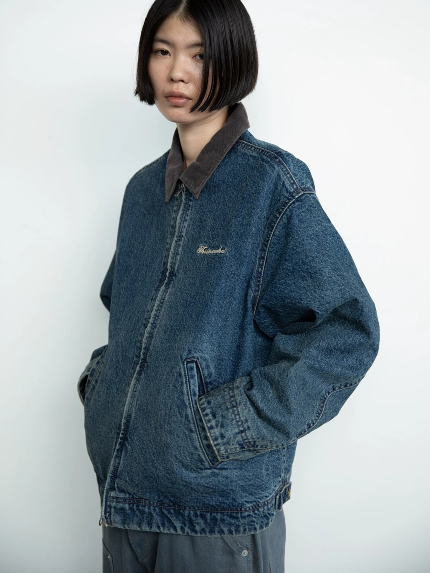 THISISNEVERTHAT 25FW DENIM WORK JACKET-4