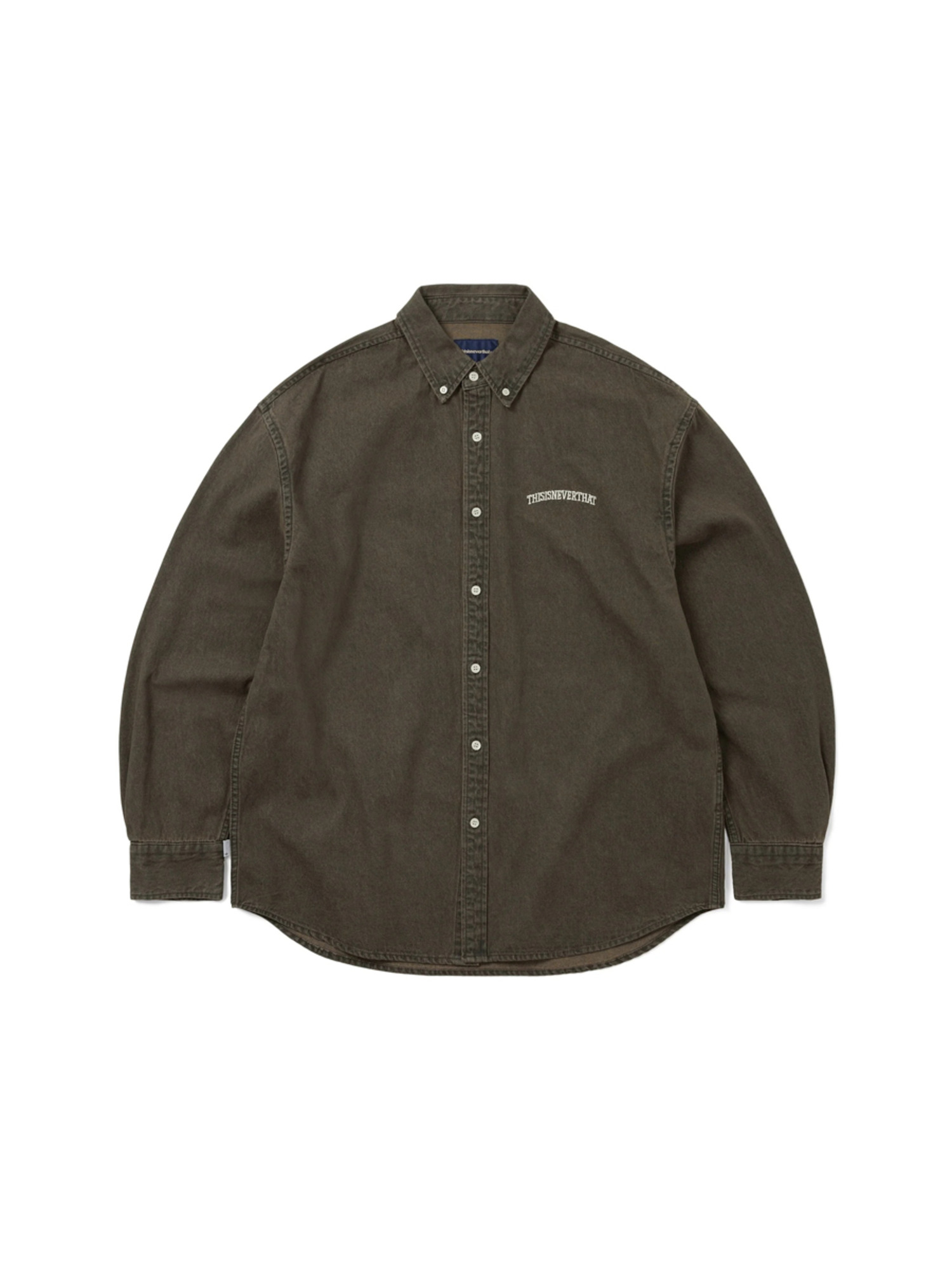 THISISNEVERTHAT 25FW WASHED DENIM SHIRT
