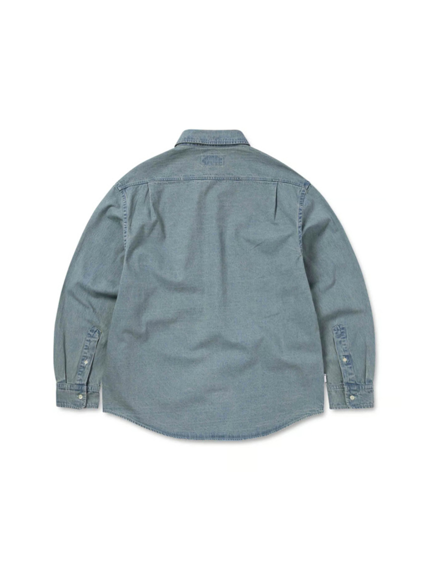 THISISNEVERTHAT 25FW WASHED DENIM SHIRT-2