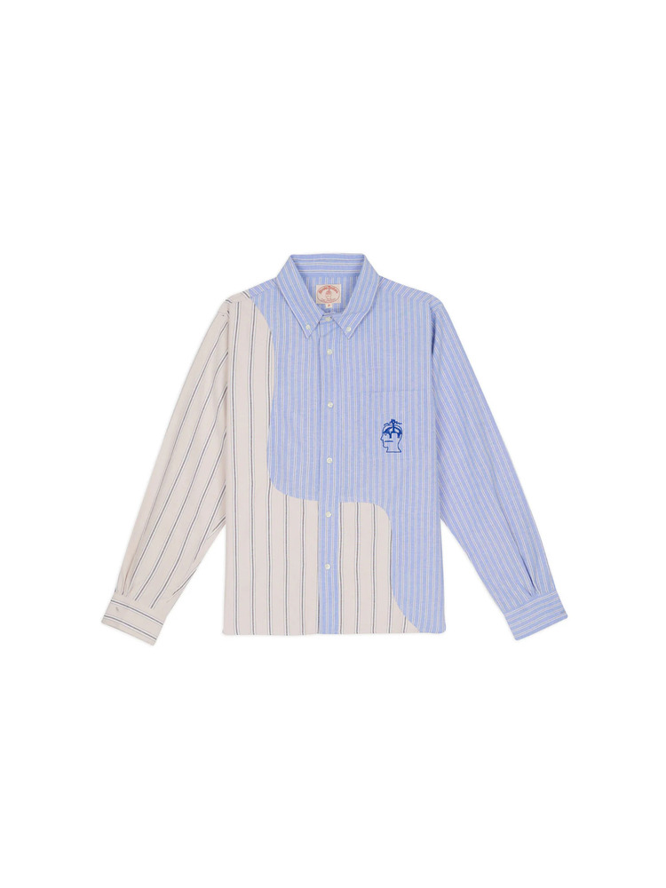 Brain Dead 26SS Brooks Brothers California Organic Panel Oxford Button Up