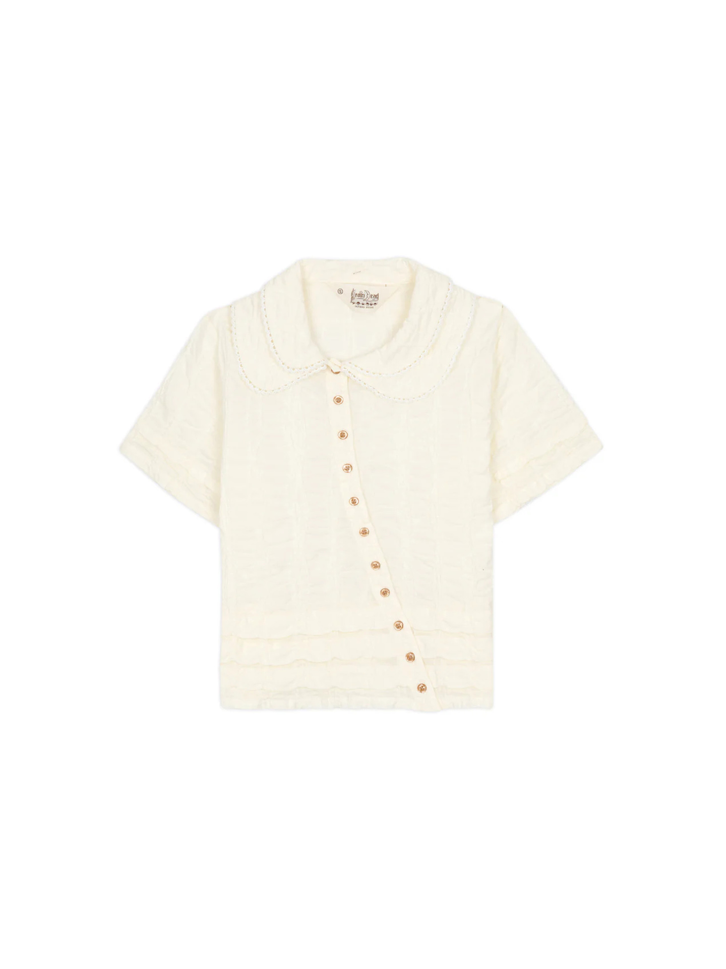 Brain Dead 26SS Twisted Seersucker Button Up Shirt