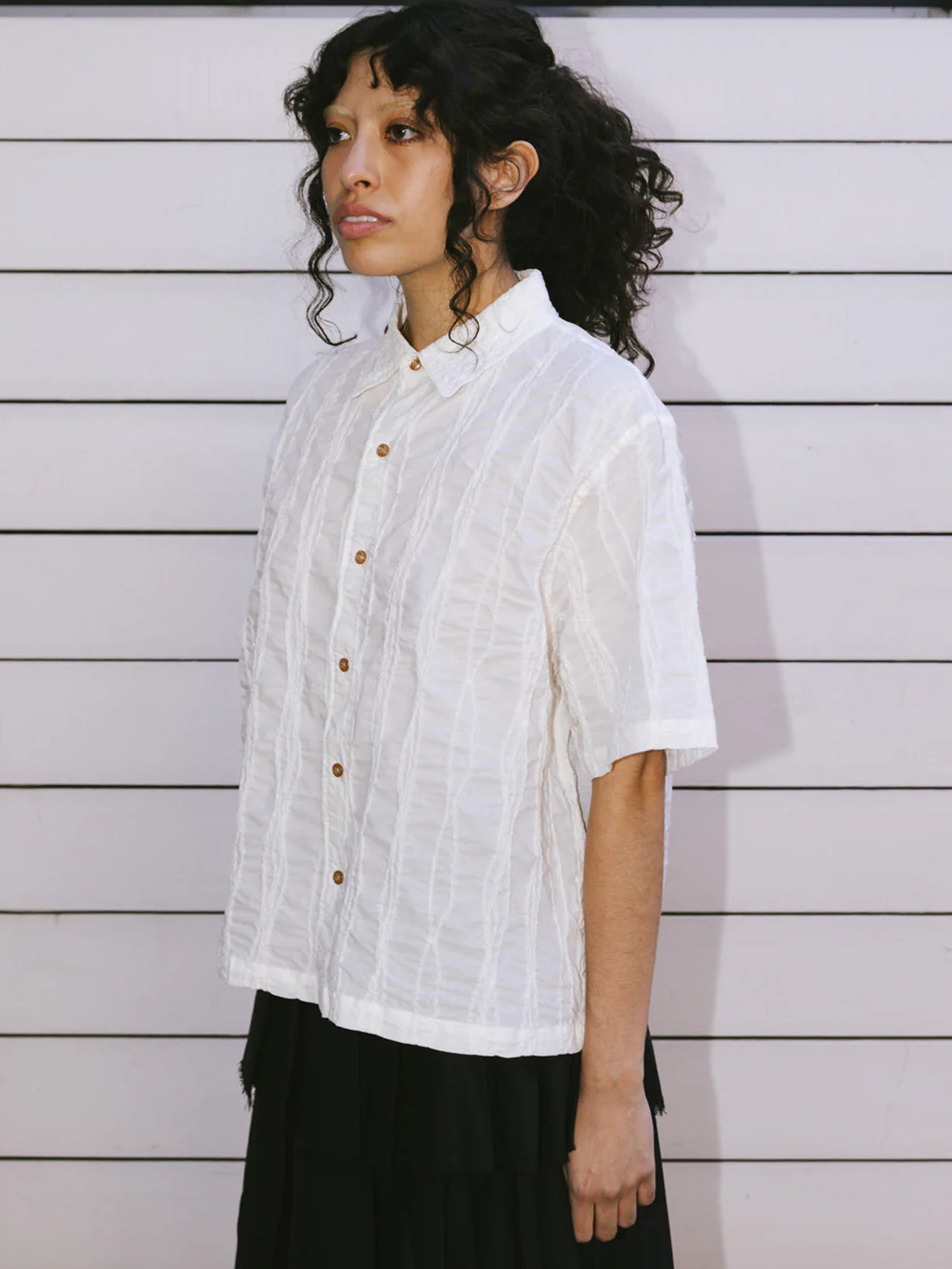 Brain Dead 26SS Twisted Piping Shirt-5
