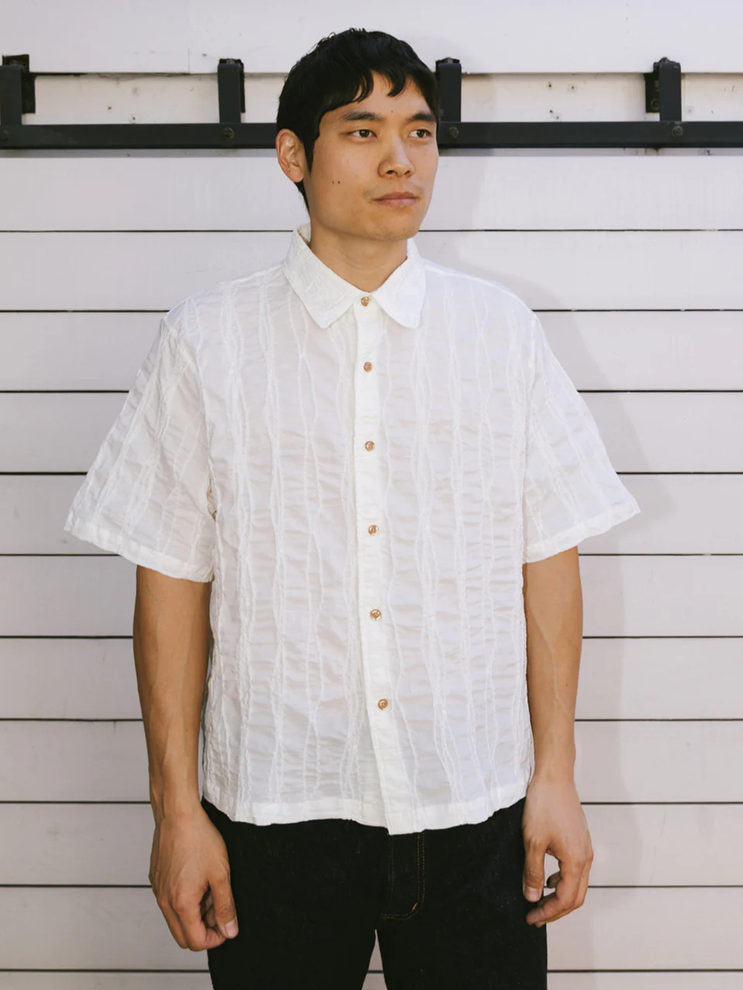 Brain Dead 26SS Twisted Piping Shirt-4