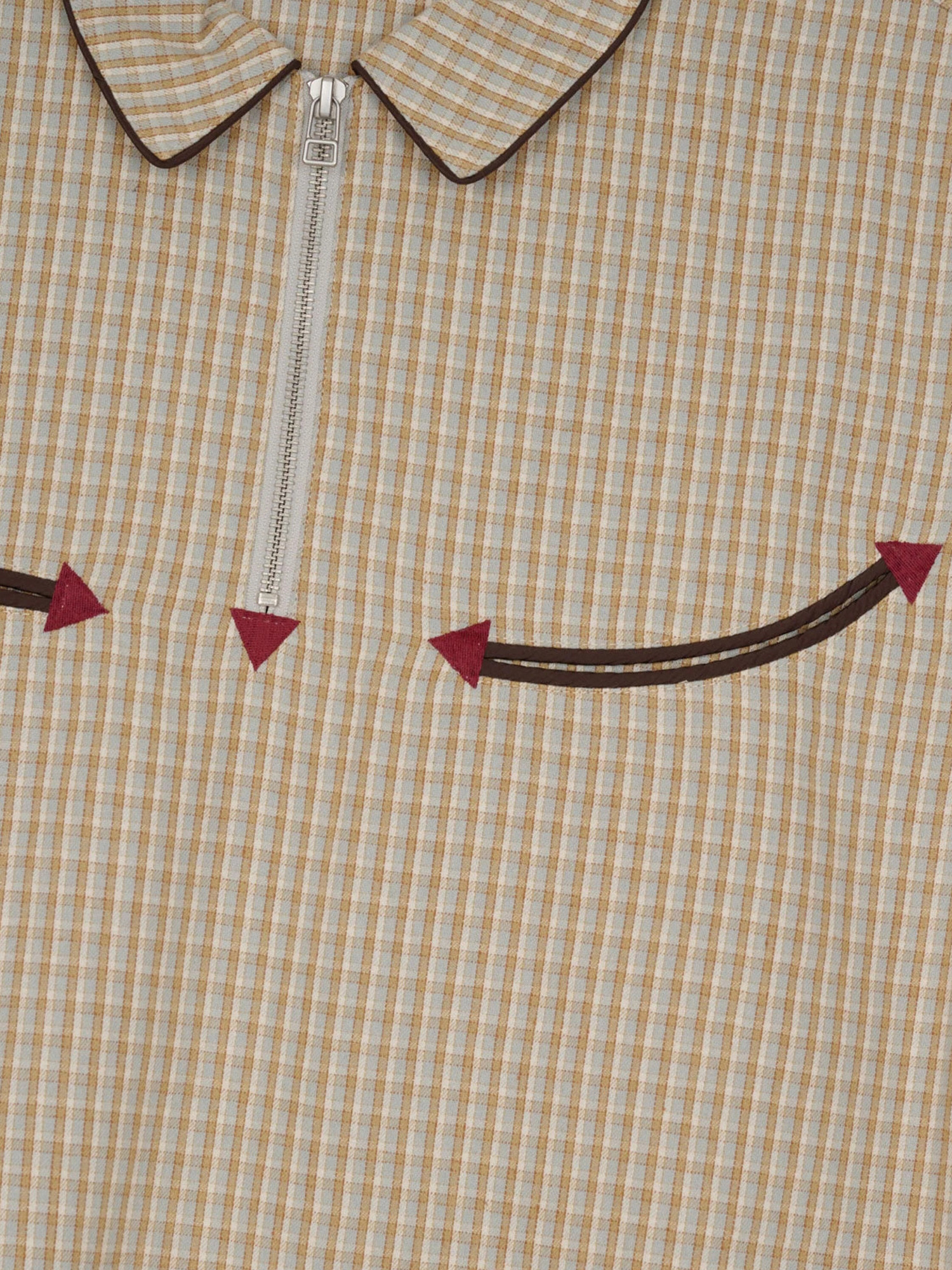 Brain Dead 26SS Check Western Shirt-3