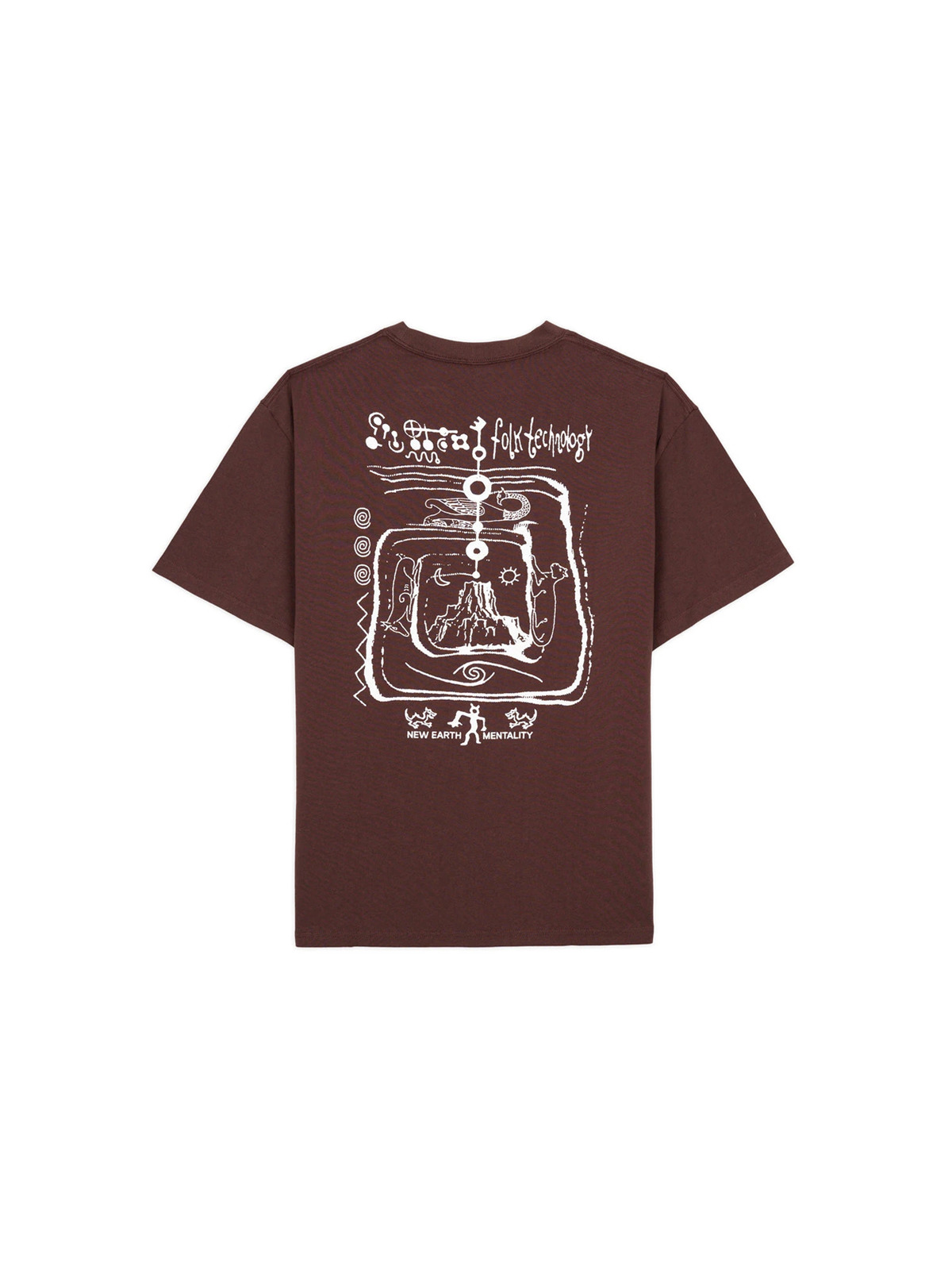 Brain Dead 26SS Ancient Knowledge T-shirt