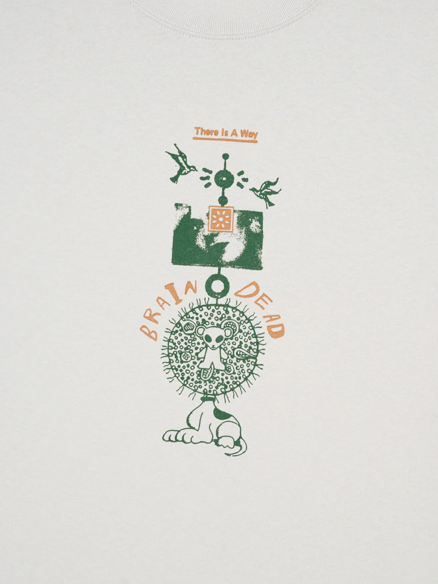 Brain Dead 26SS There Is A Way T-shirt-3