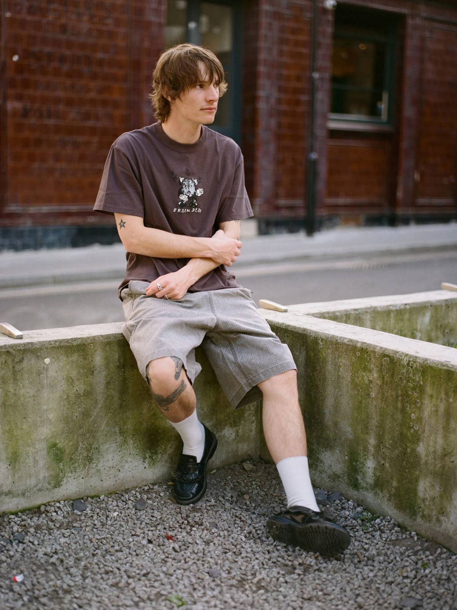 Brain Dead 26SS Time Is Nigh T-shirt-4