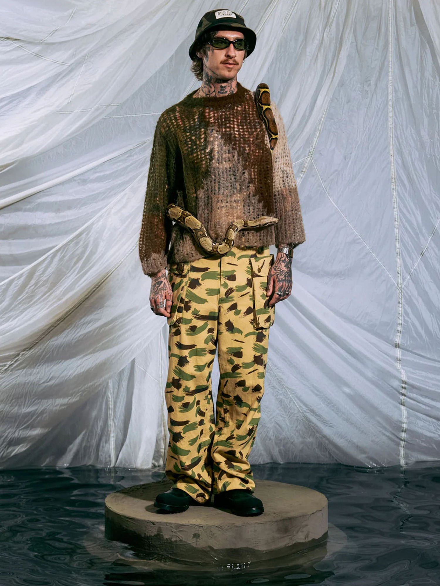 Brain Dead 26SS Canvas Overpant-5