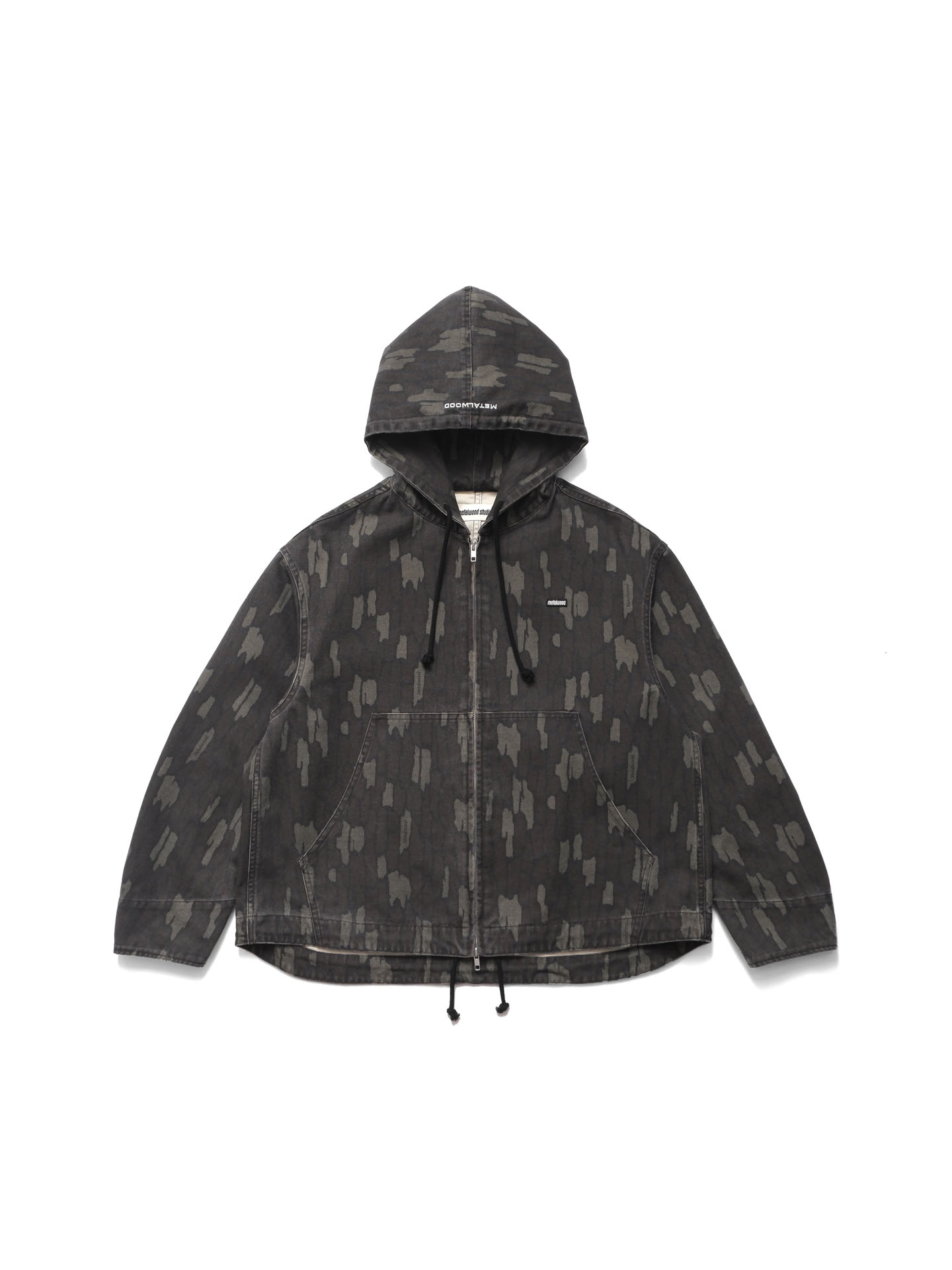 Metalwood Studio 26SS Cotton Twill Zip Hoodie
