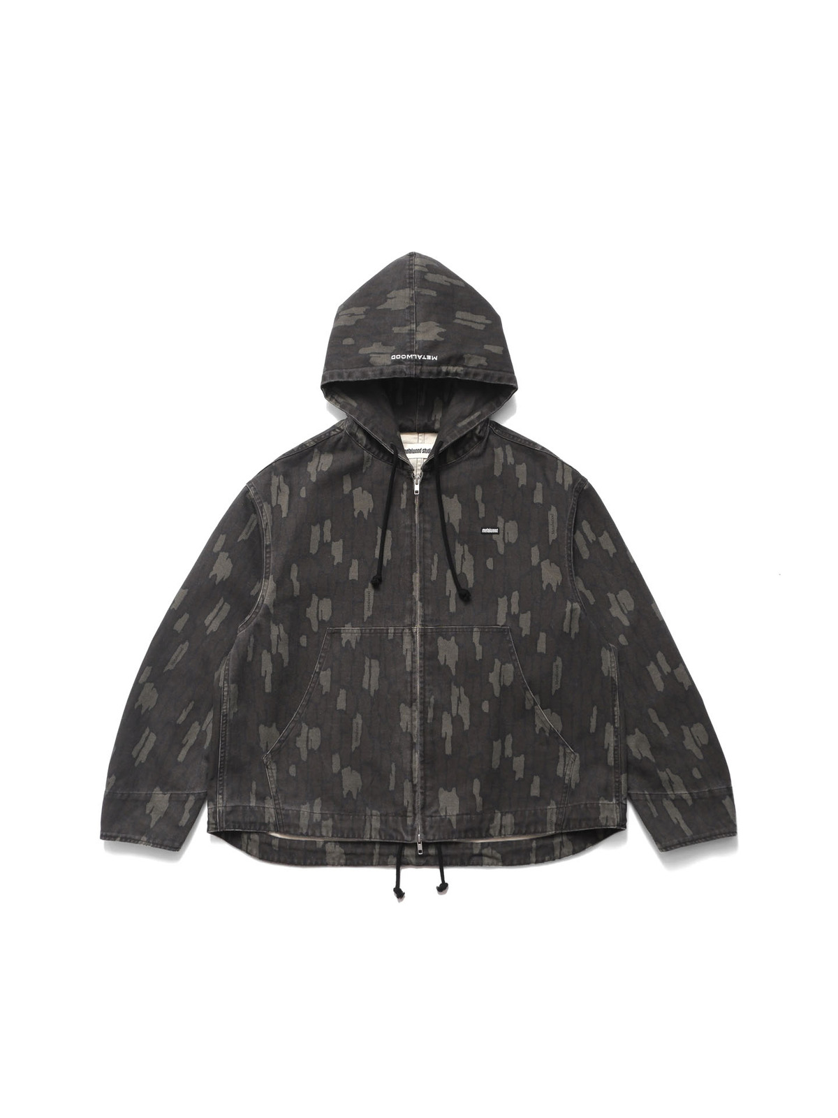 Metalwood Studio 26SS Cotton Twill Zip Hoodie