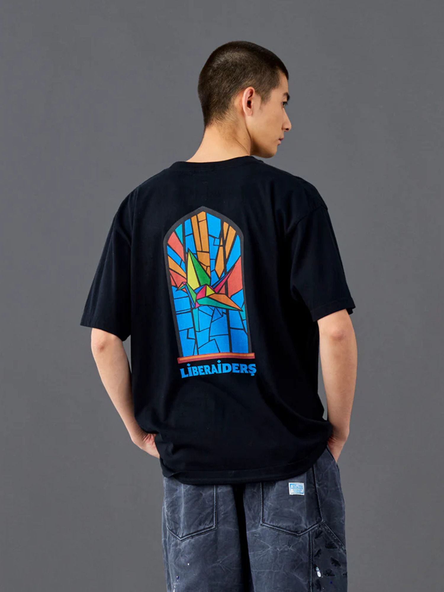 Liberaiders 26SS STAINED GLASS TEE-6