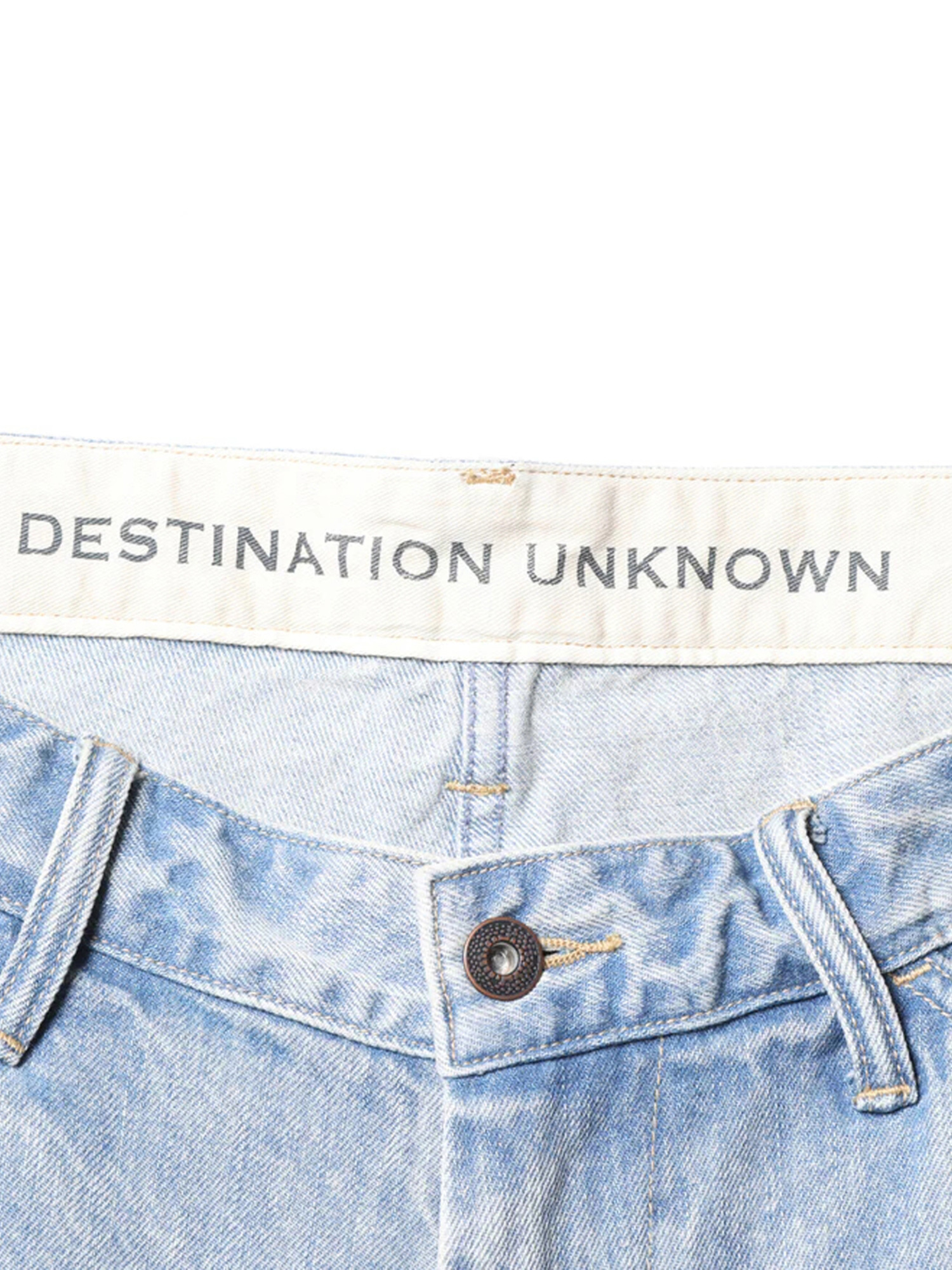 Liberaiders 26SS DAMAGED DENIM BUGGY SHORTS-3