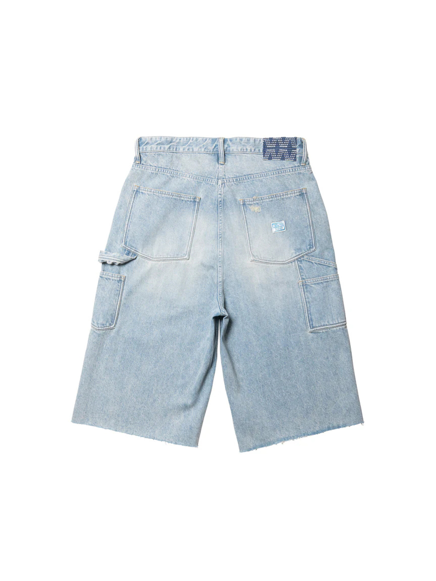 Liberaiders 26SS DAMAGED DENIM BUGGY SHORTS-2