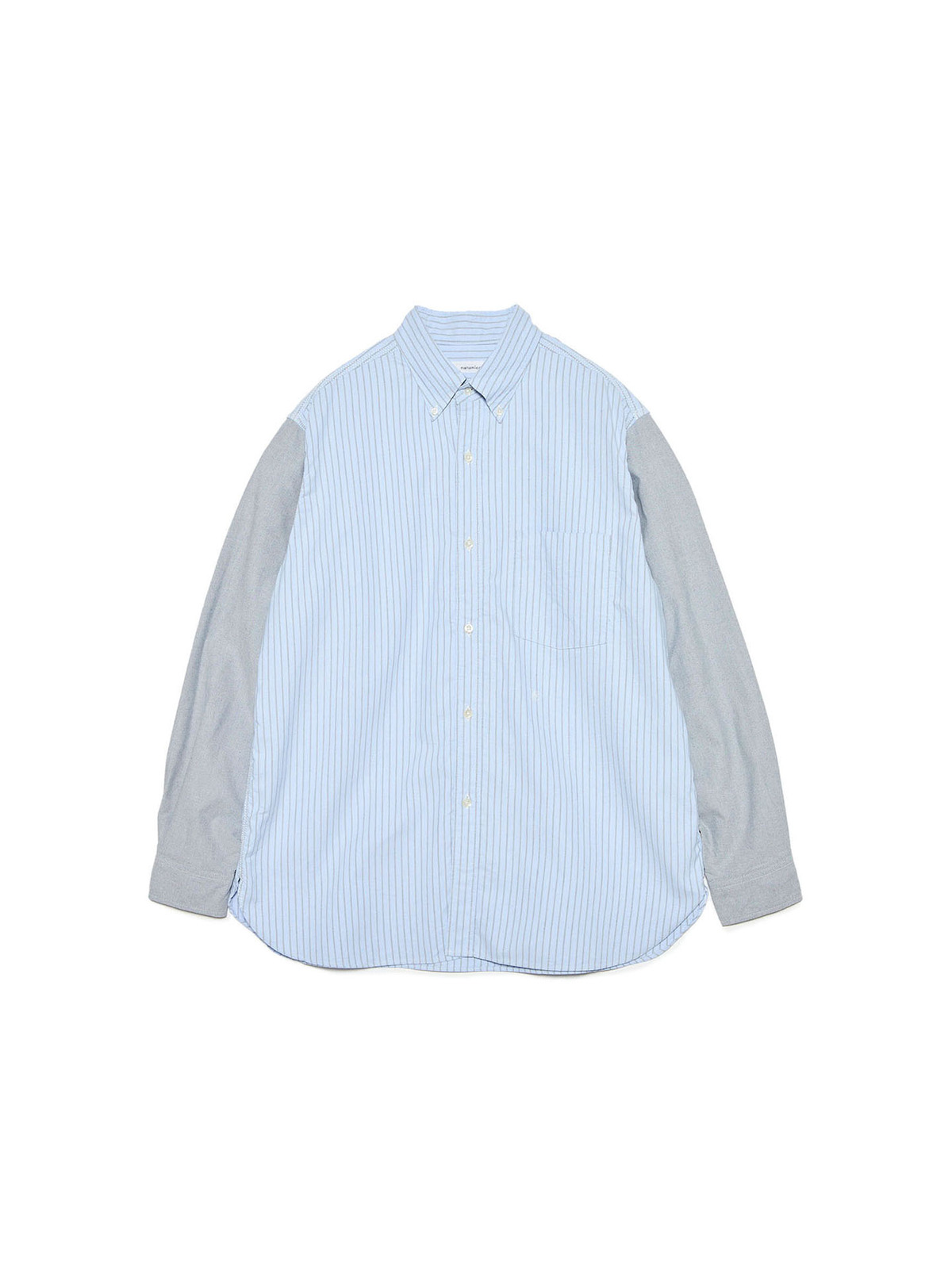 nanamica 26SS Button Down Stripe Storm Shirt
