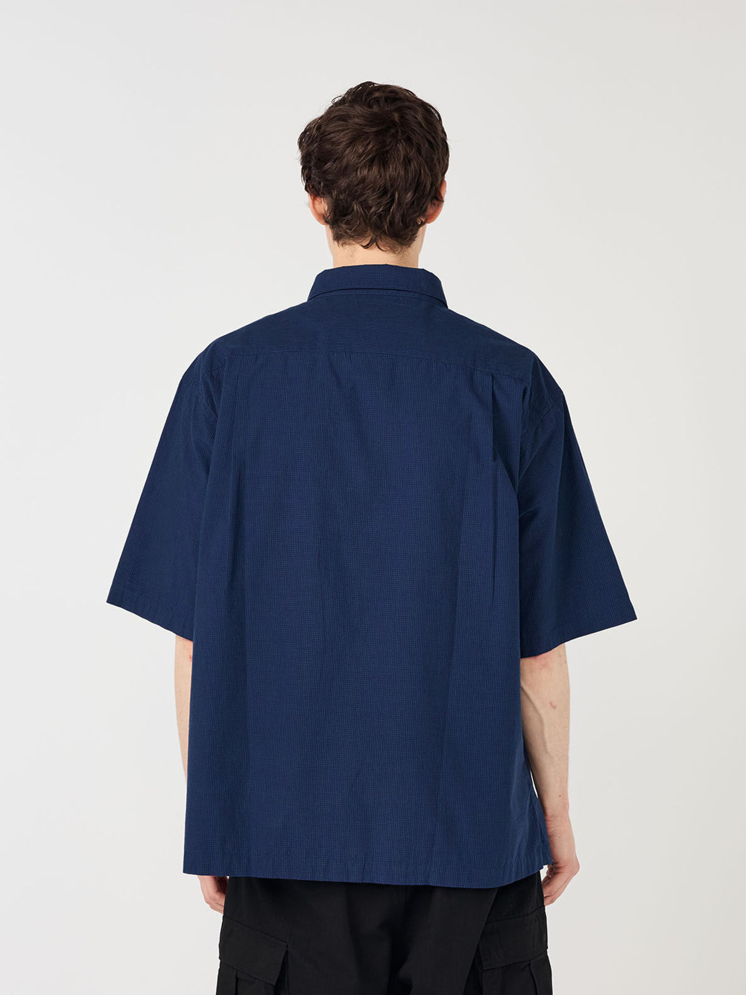 nanamica 26SS Regular Collar S/S Shirt-3