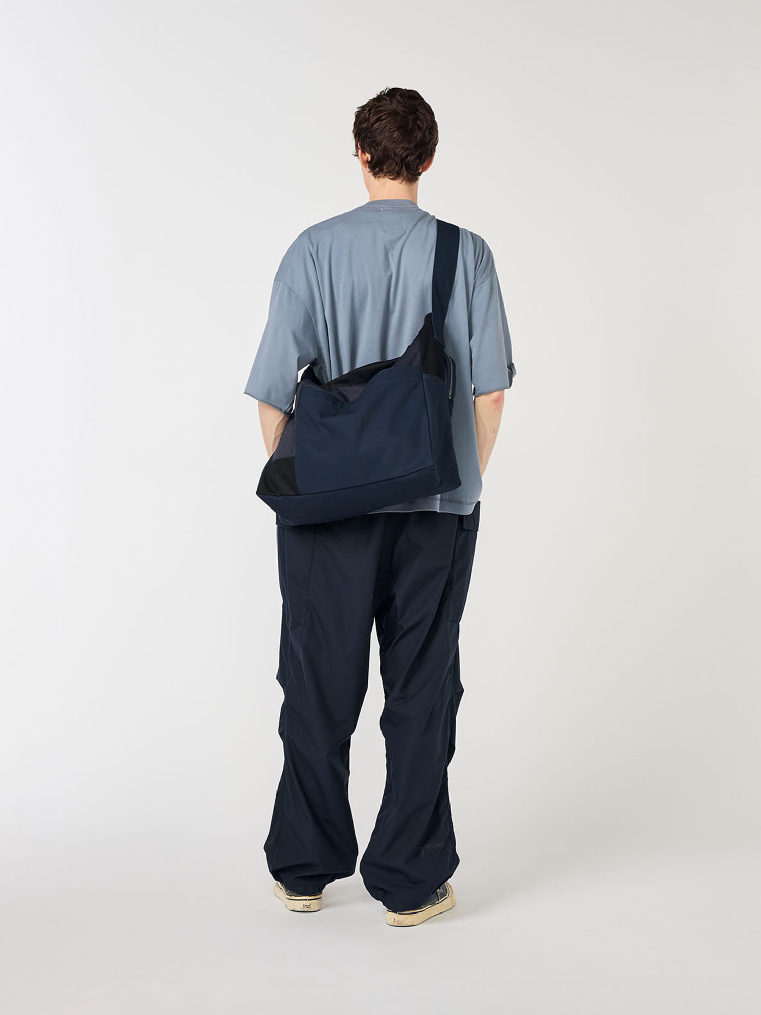 nanamica 26SS Cotton Canvas Shoulder Bag-5