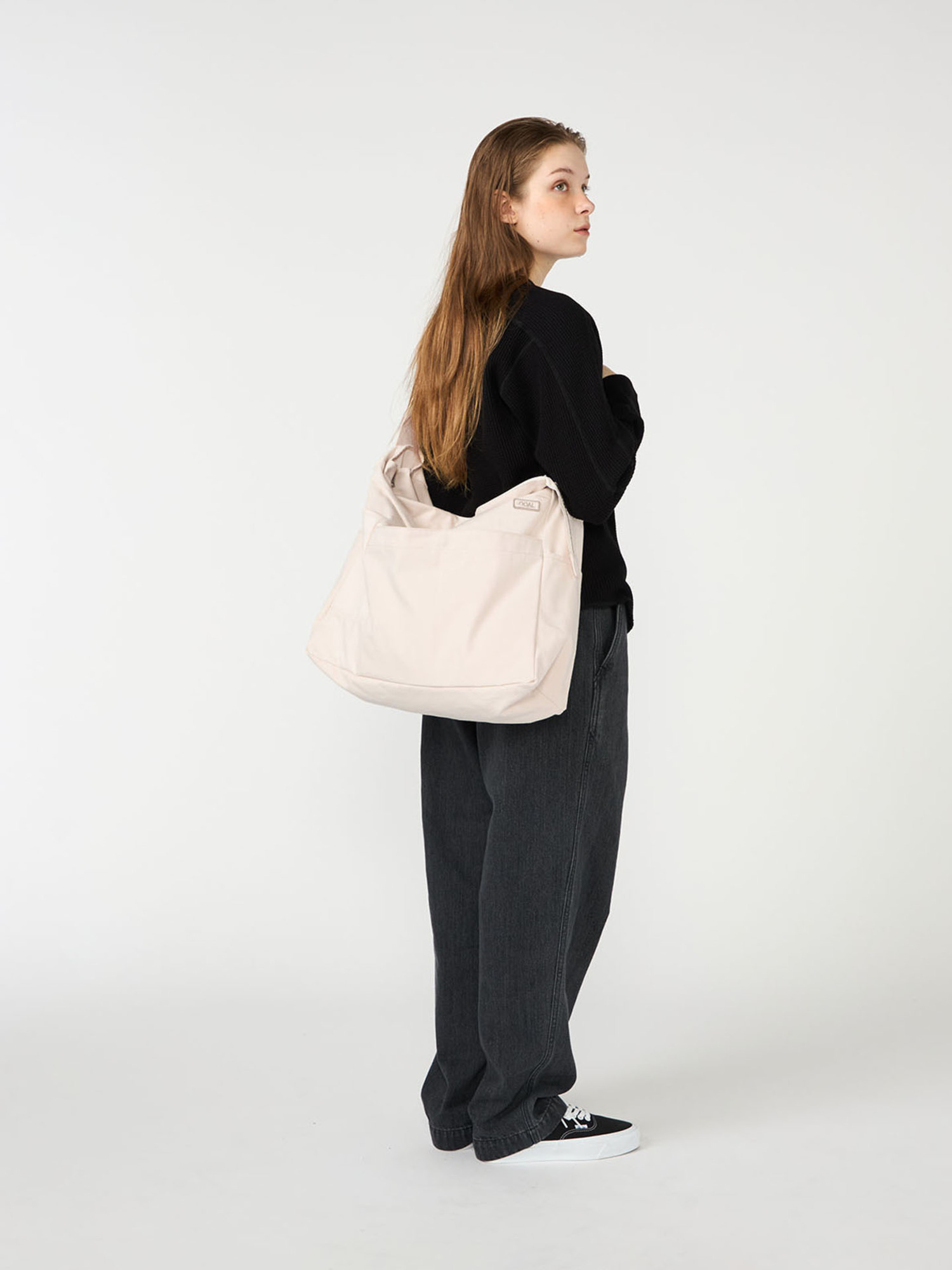 nanamica 26SS Cotton Canvas Shoulder Bag-4