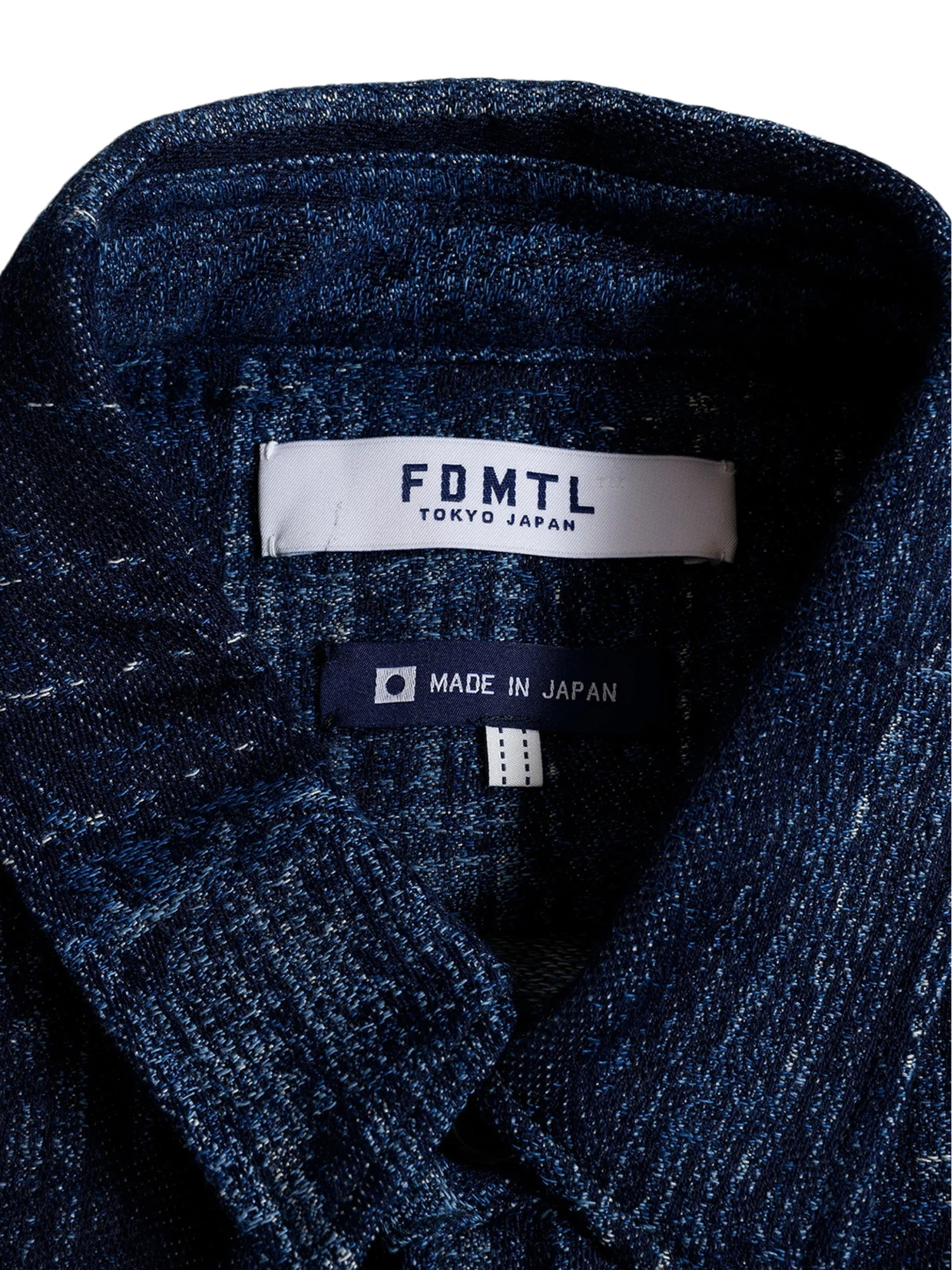 FDMTL 26SS BORO SHIRT RINSE-3