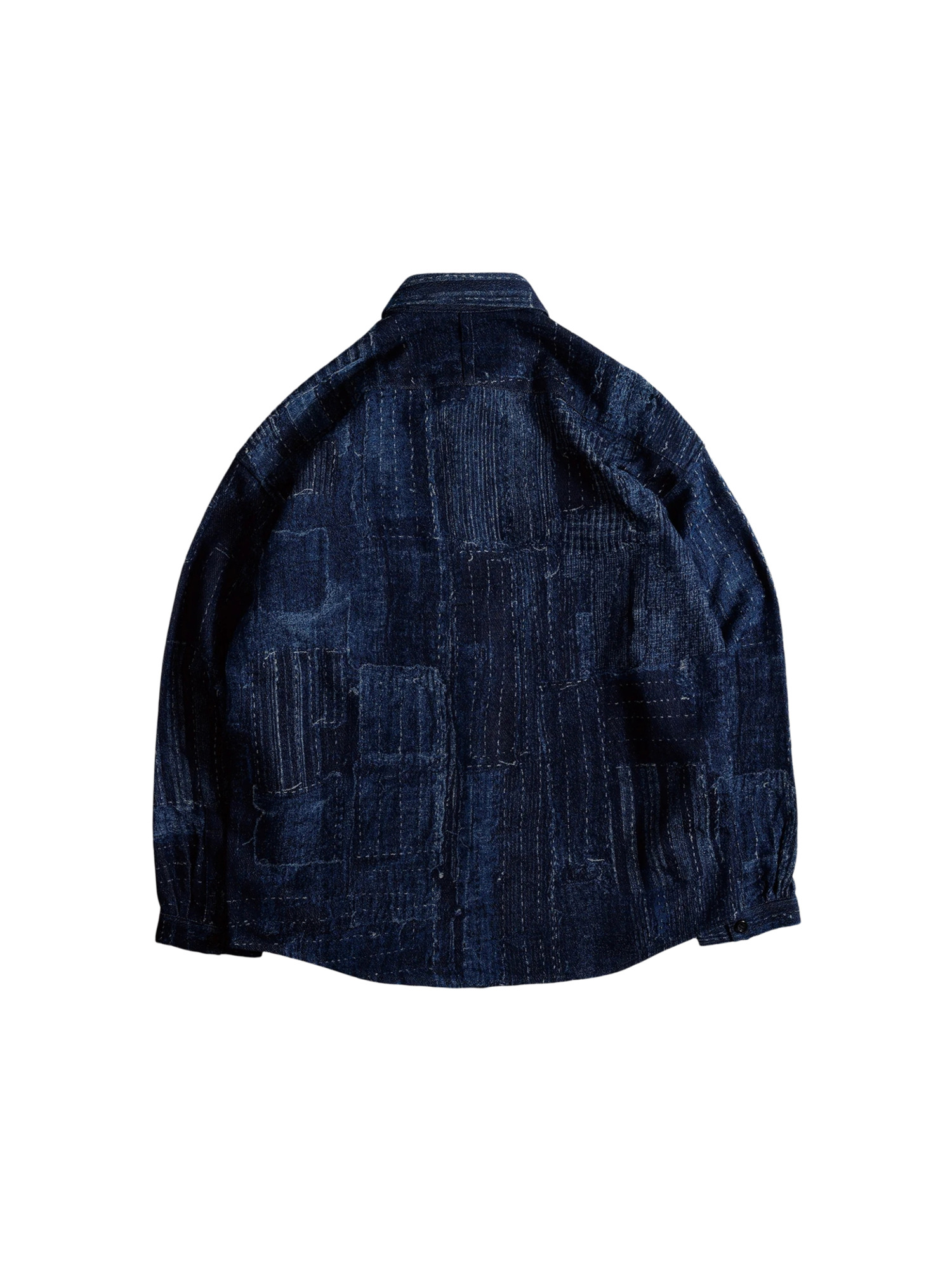 FDMTL 26SS BORO SHIRT RINSE-2