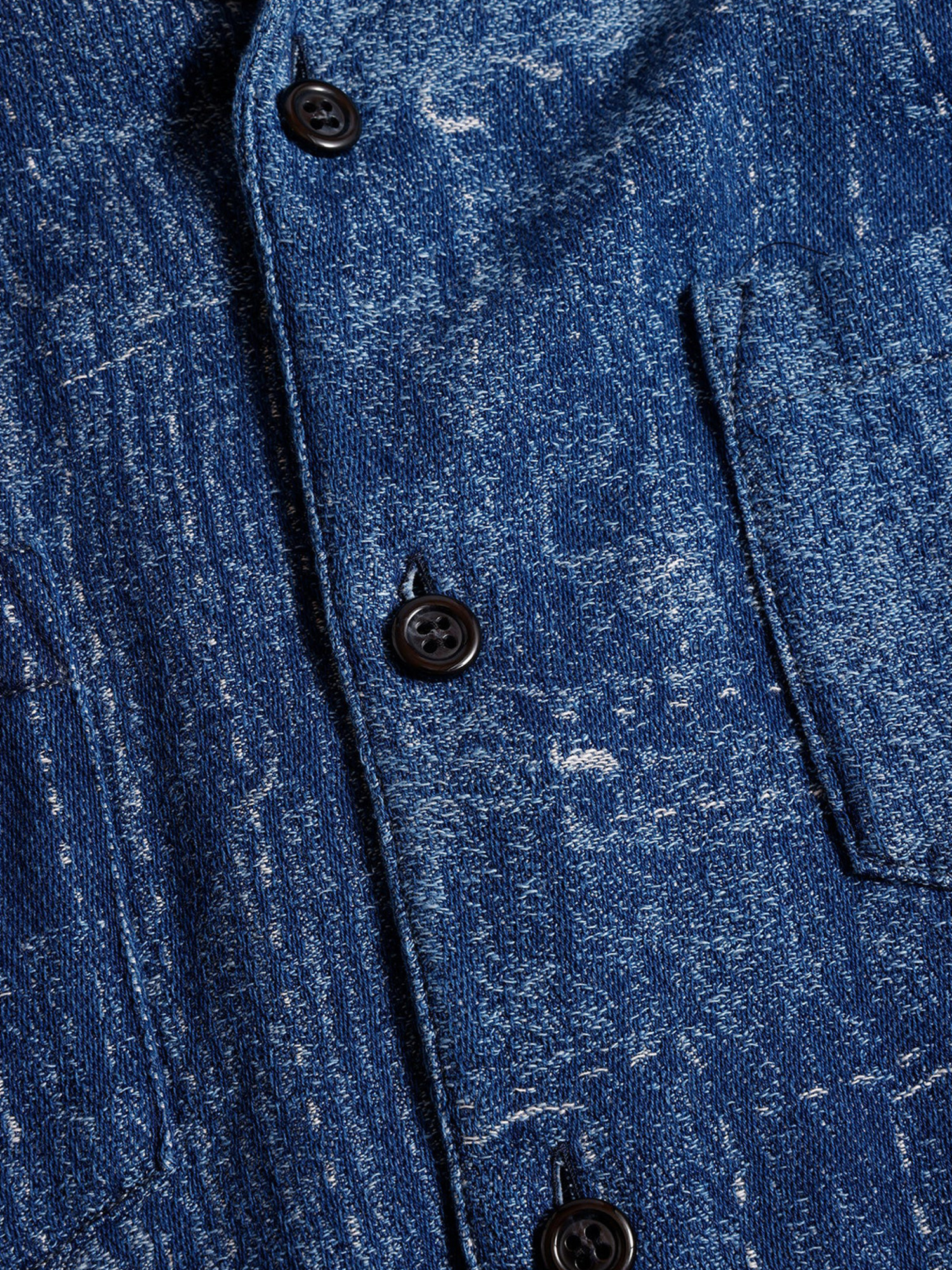 FDMTL 26SS BORO S/S SHIRT 3YR WASH-4