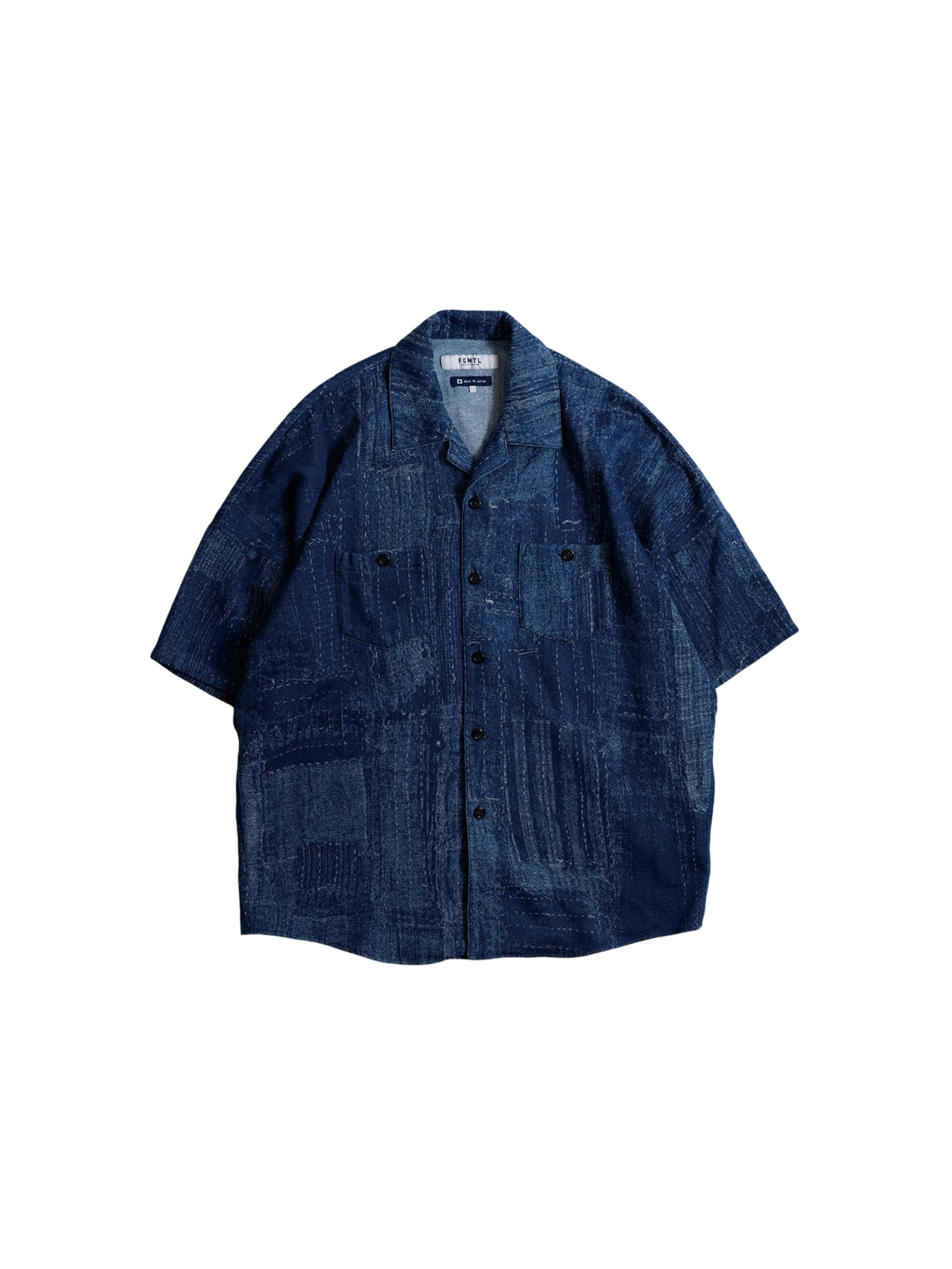 FDMTL 26SS BORO S/S SHIRT 3YR WASH