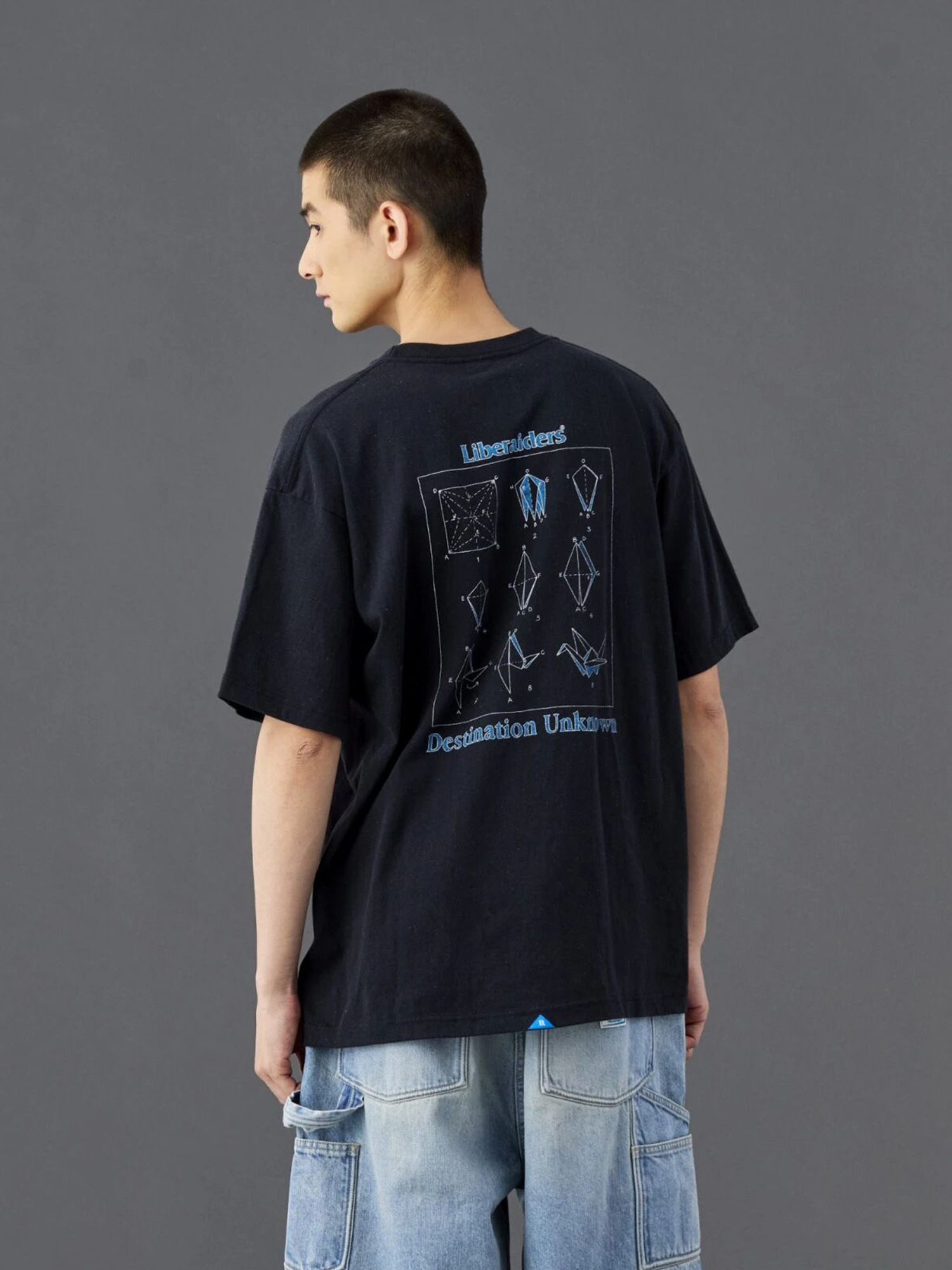Liberaiders 26SS FOLDING METHOD TEE-5