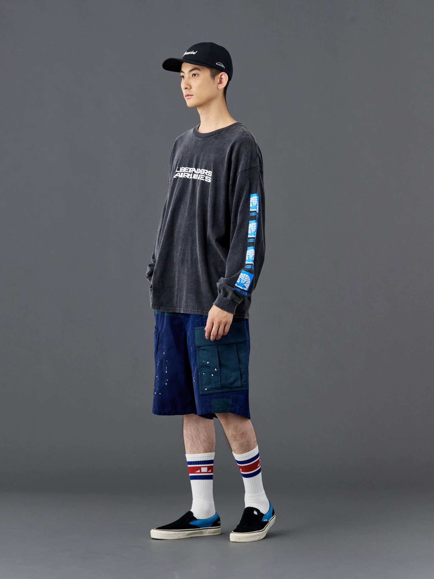 Liberaiders 26SS PATCHWORK BDU SHORTS-5
