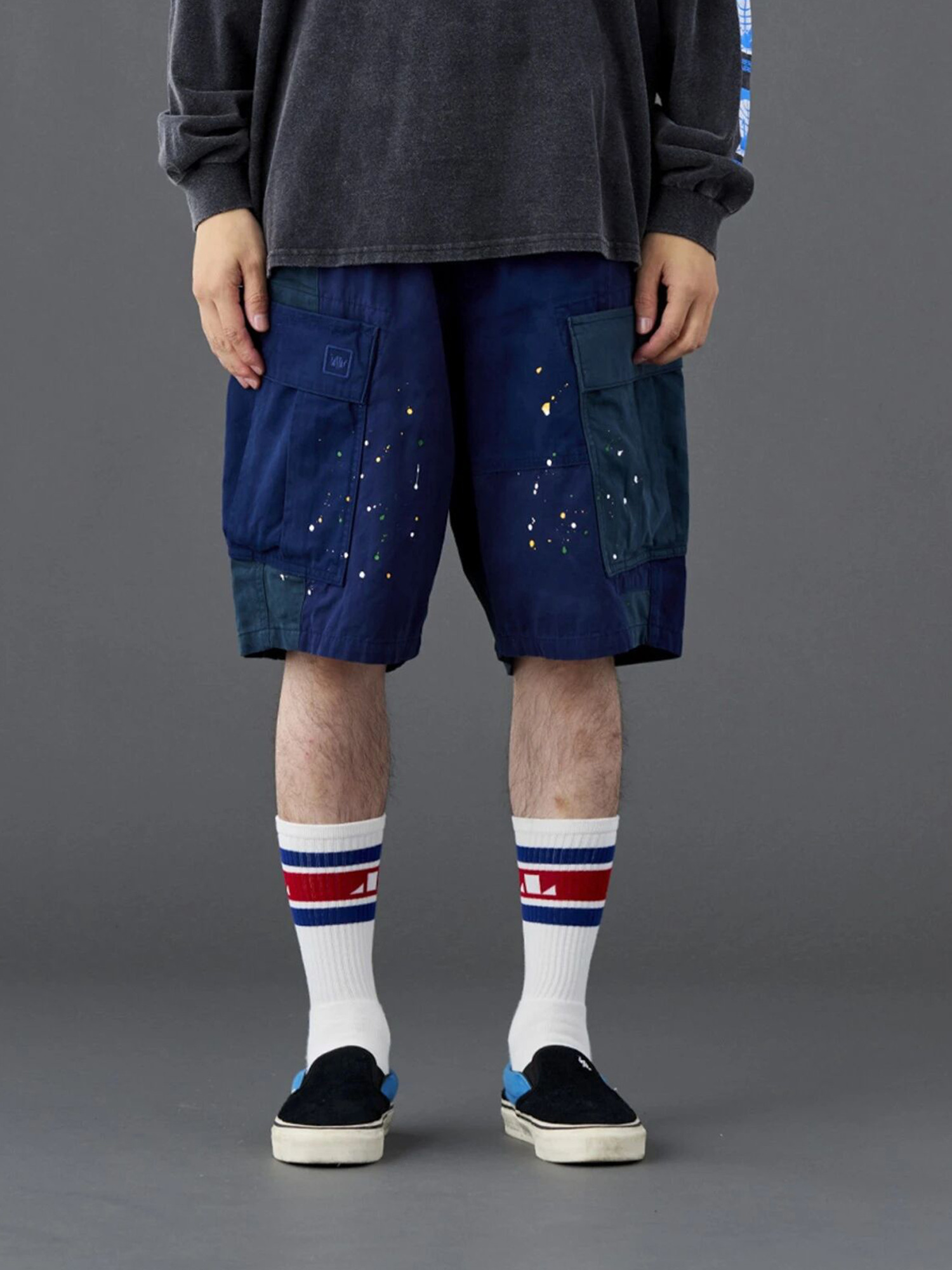Liberaiders 26SS PATCHWORK BDU SHORTS-3
