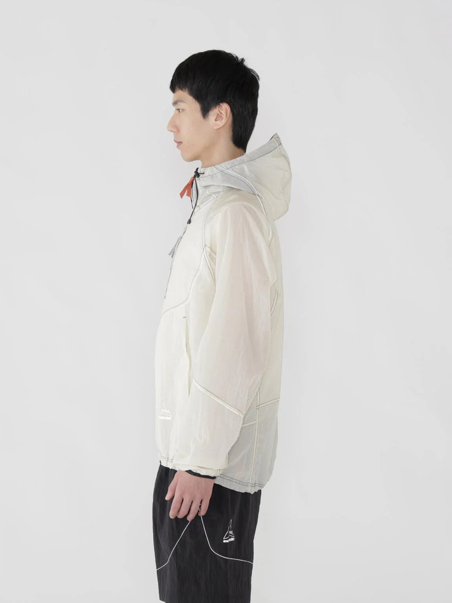 ROA x and wander 26SS ripstop wind jacket-6