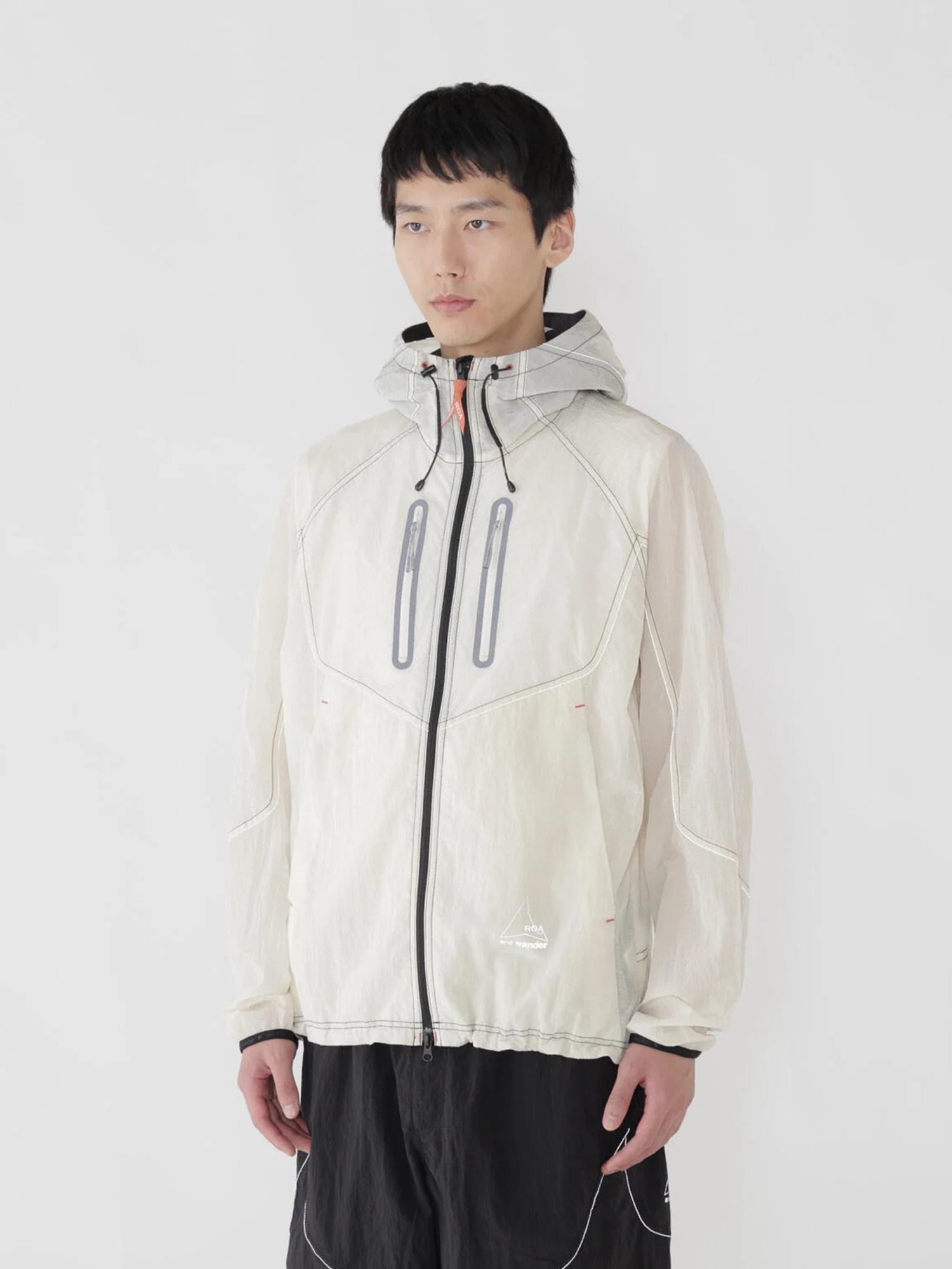 ROA x and wander 26SS ripstop wind jacket-5
