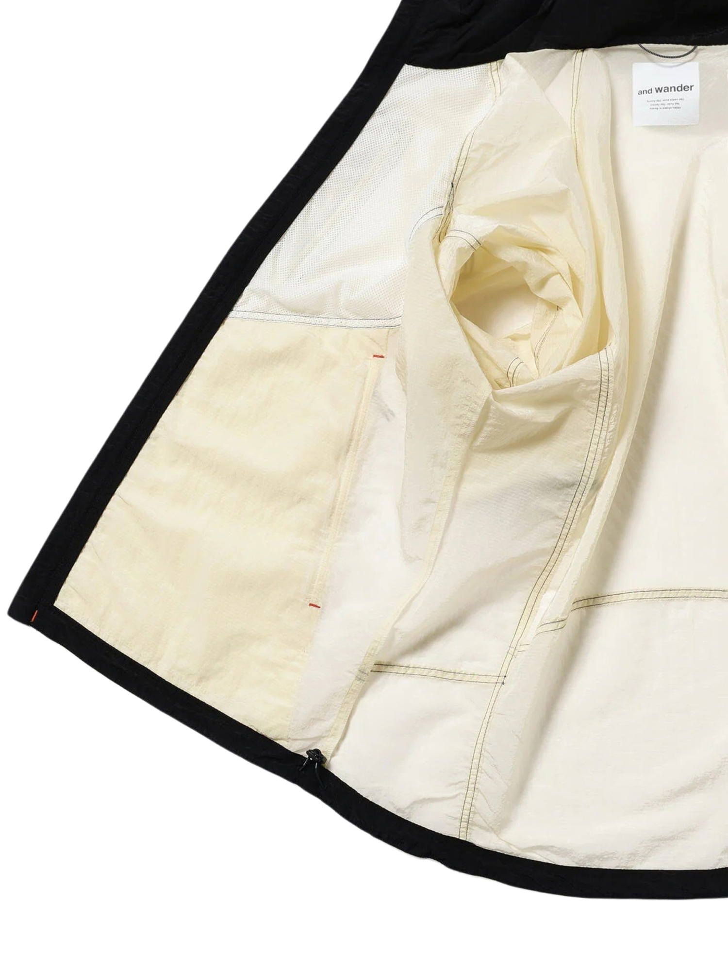 ROA x and wander 26SS ripstop wind jacket-4