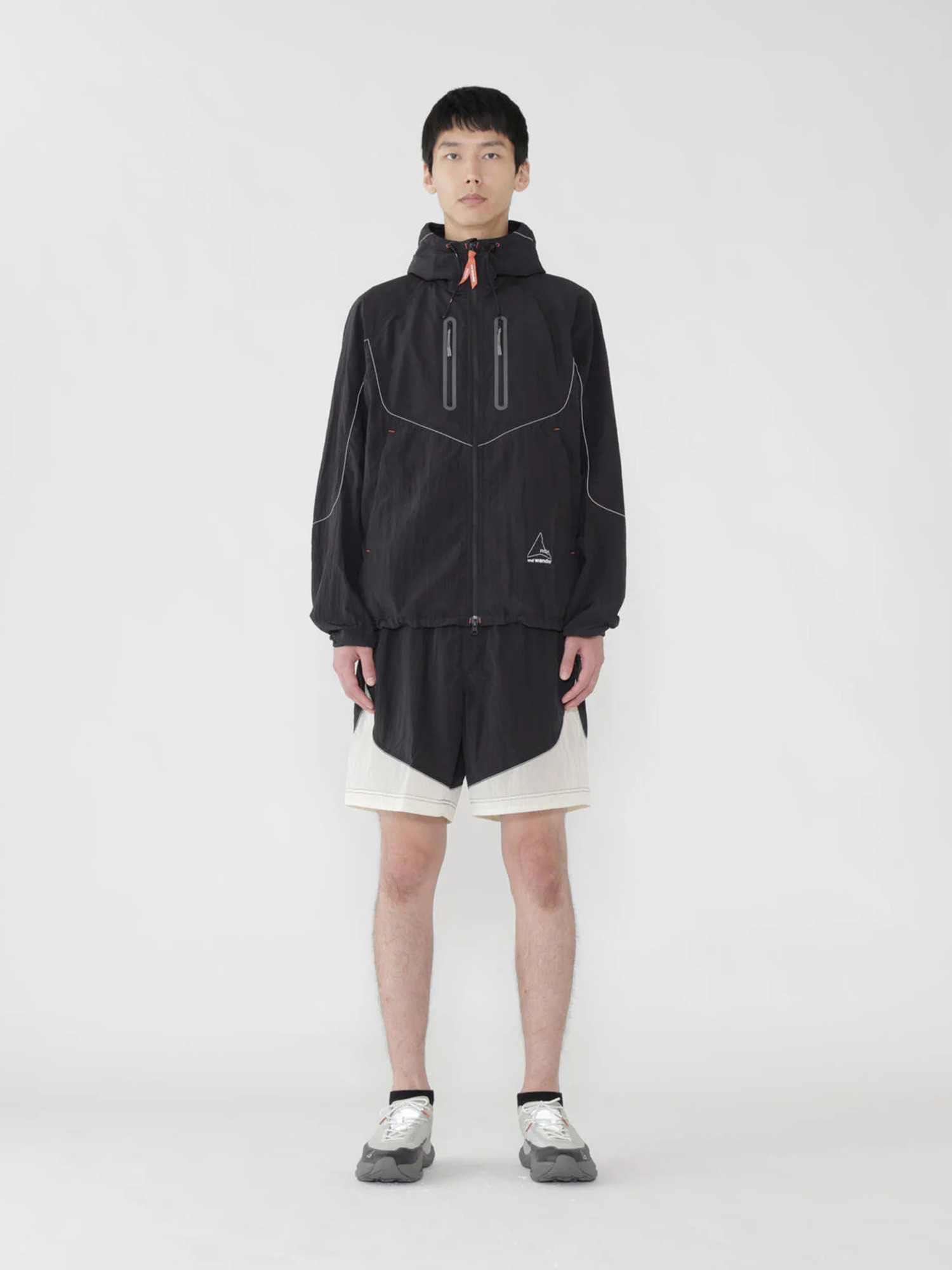 ROA x and wander 26SS ripstop wind short pants-5