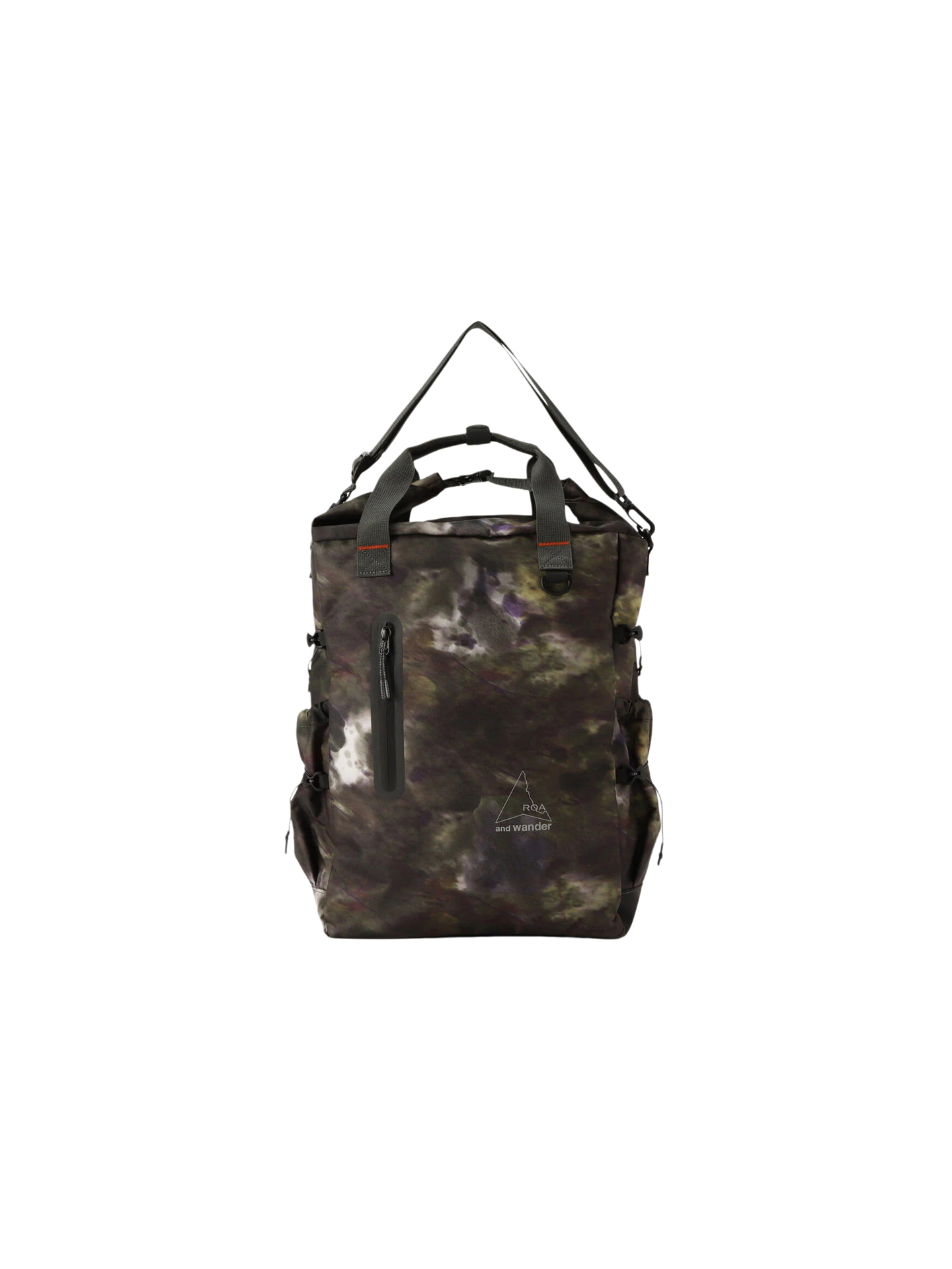 ROA x and wander 26SS 2way tote bag camouflage