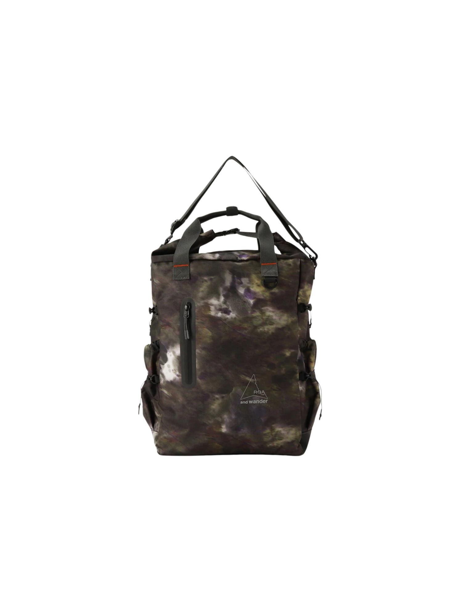 ROA x and wander 26SS 2way tote bag camouflage