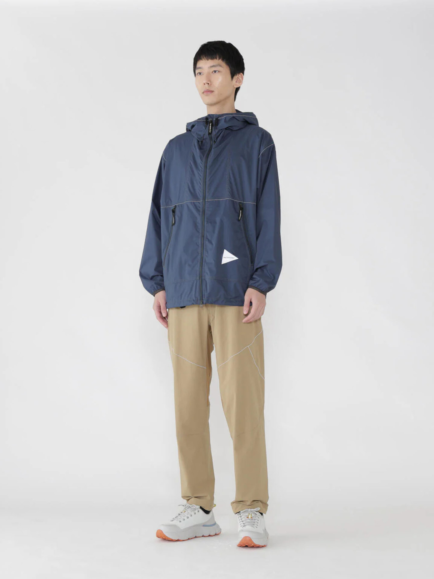 and wander 26SS PERTEX wind jacket-5