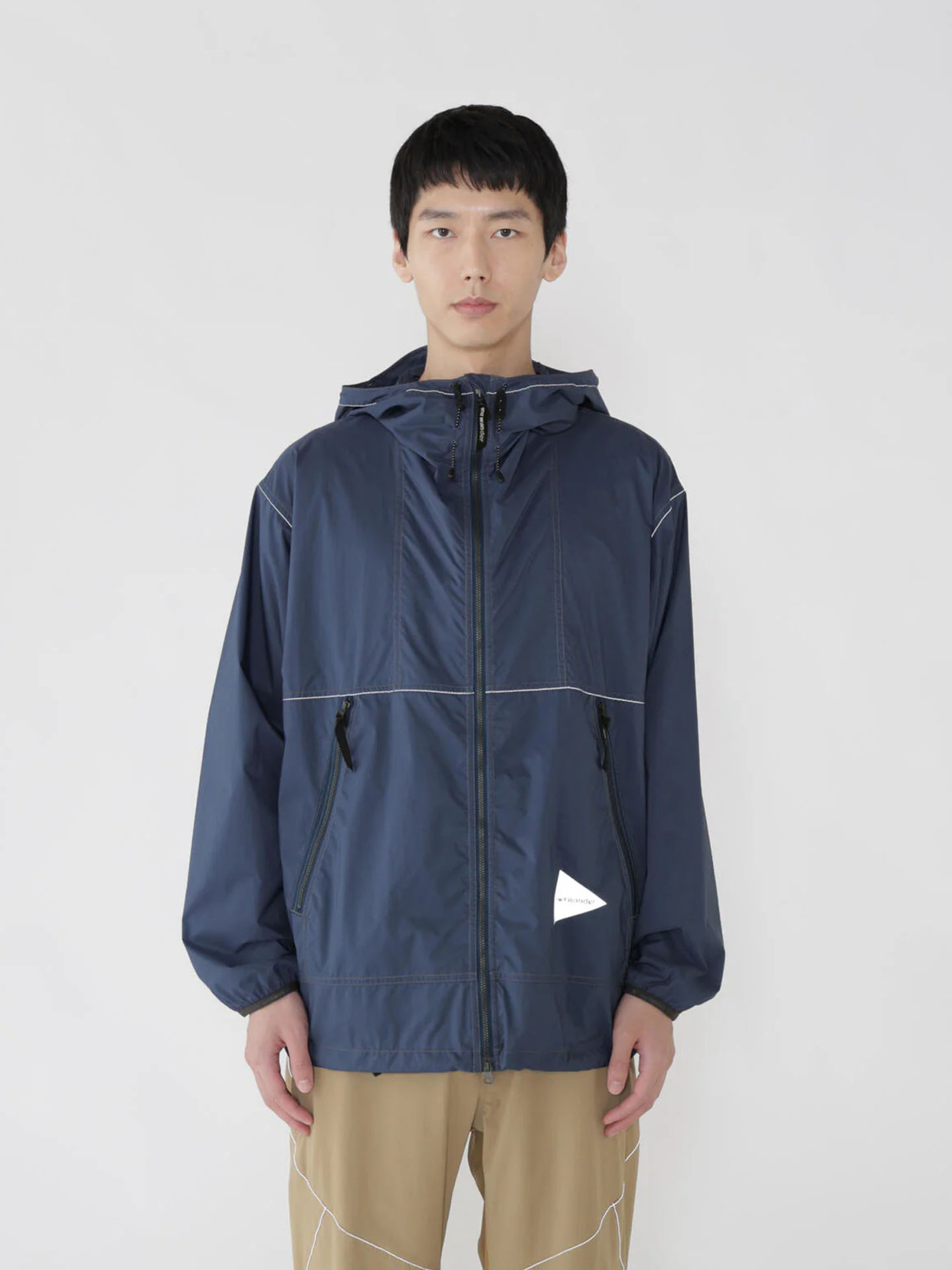 and wander 26SS PERTEX wind jacket-4