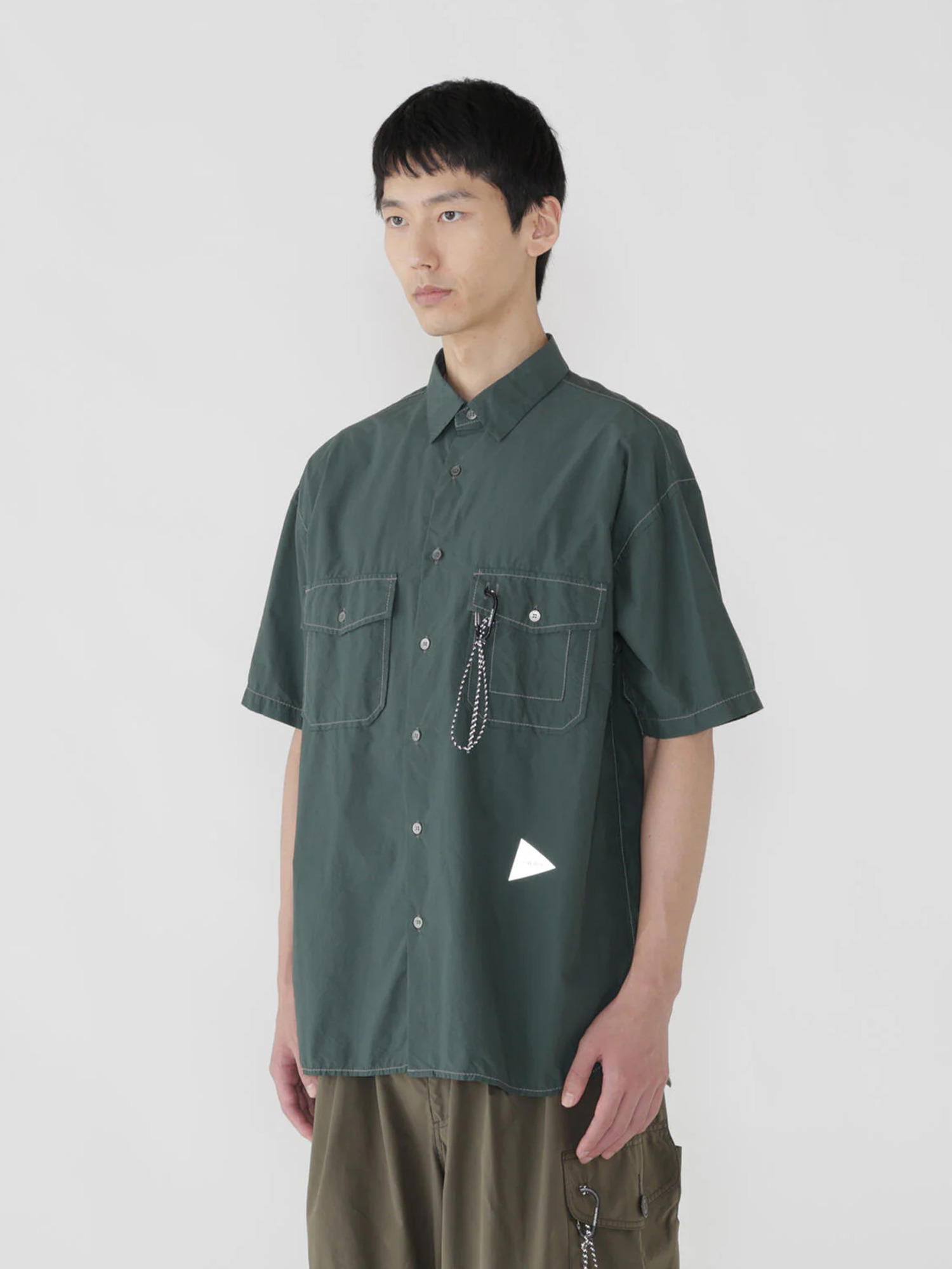 and wander 26SS CORDURA typewriter SS shirt-4