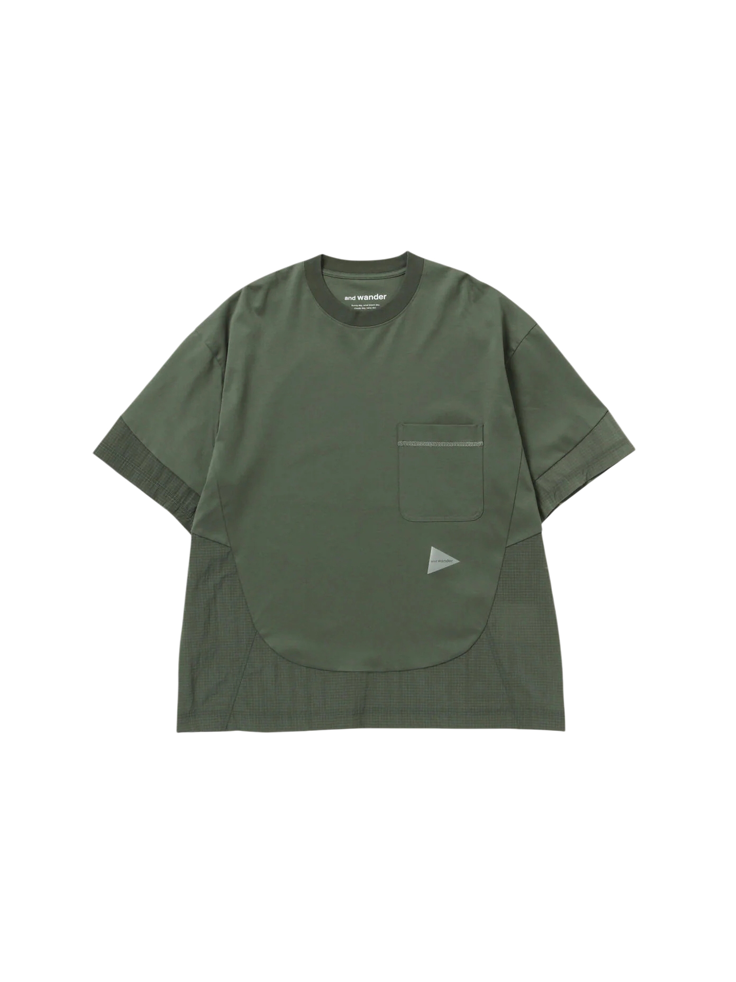 and wander 26SS combi SS Tee