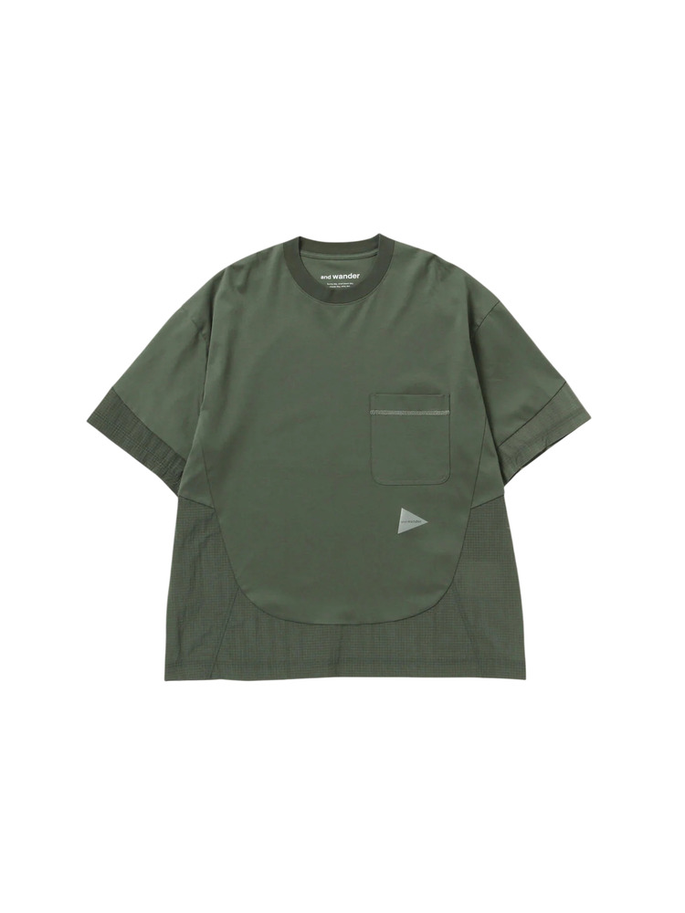 and wander 26SS combi SS Tee