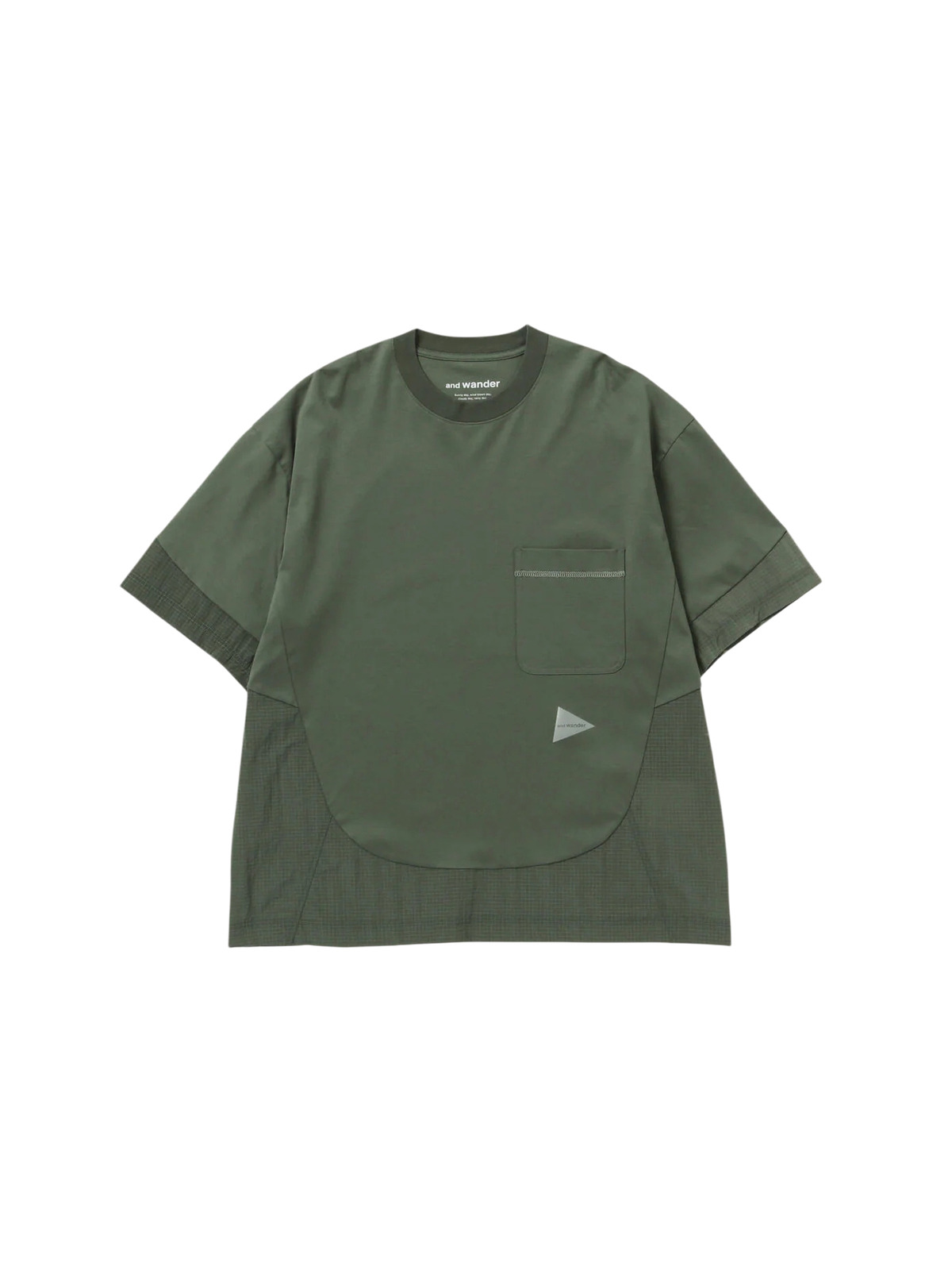 and wander 26SS combi SS Tee