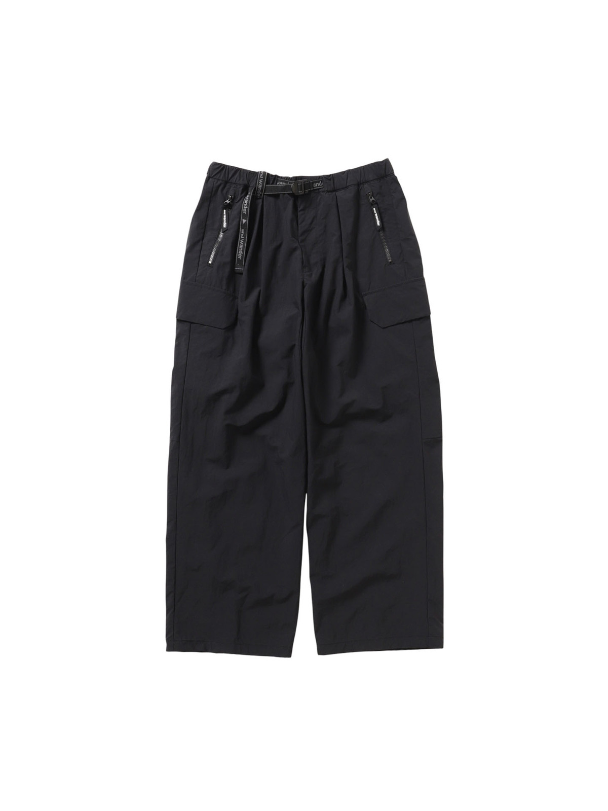 and wander 26SS twill pants