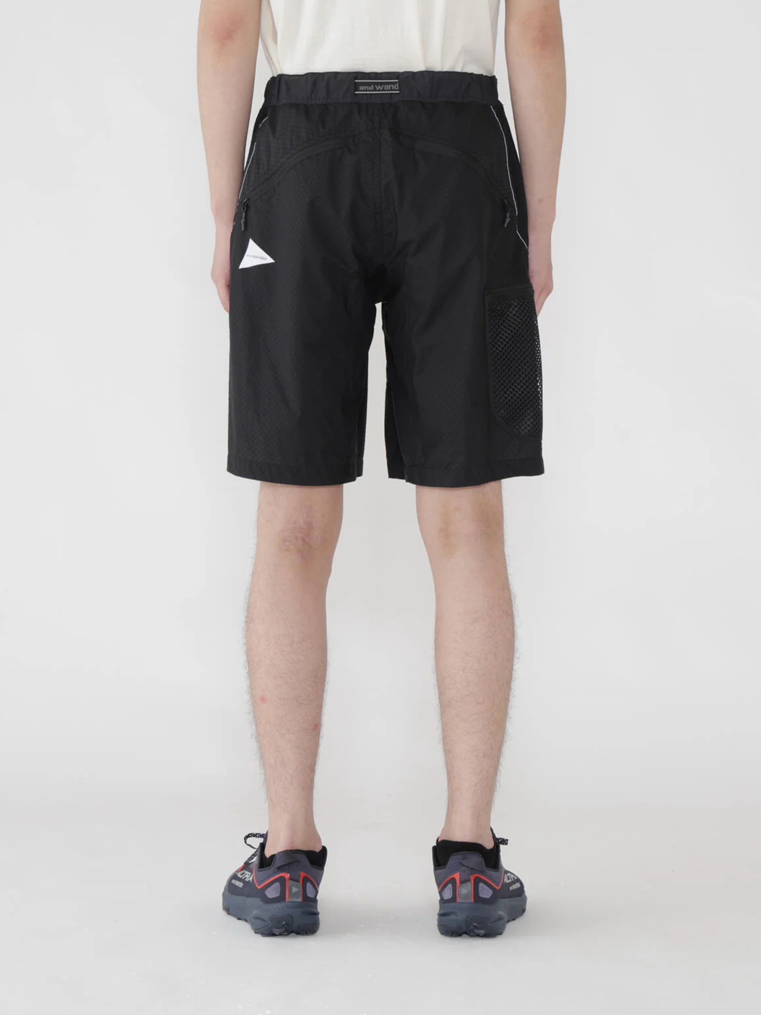 and wander 26SS breath rip short pants-5