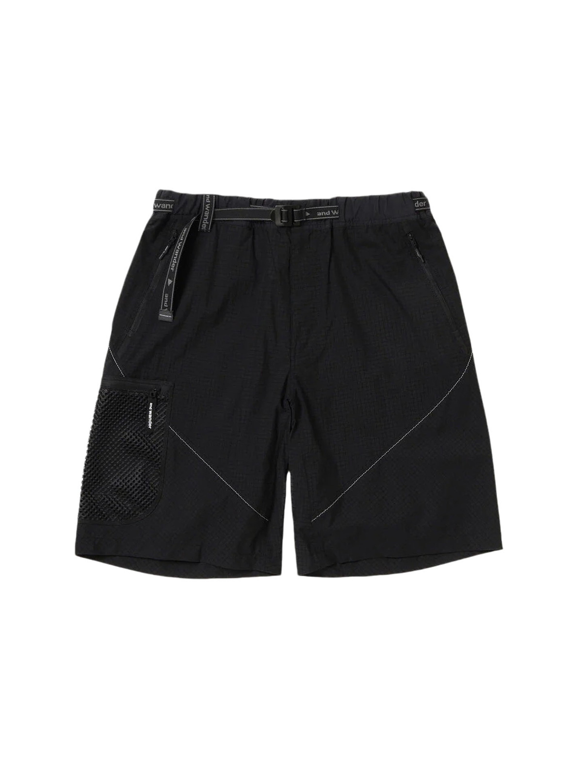 and wander 26SS breath rip short pants