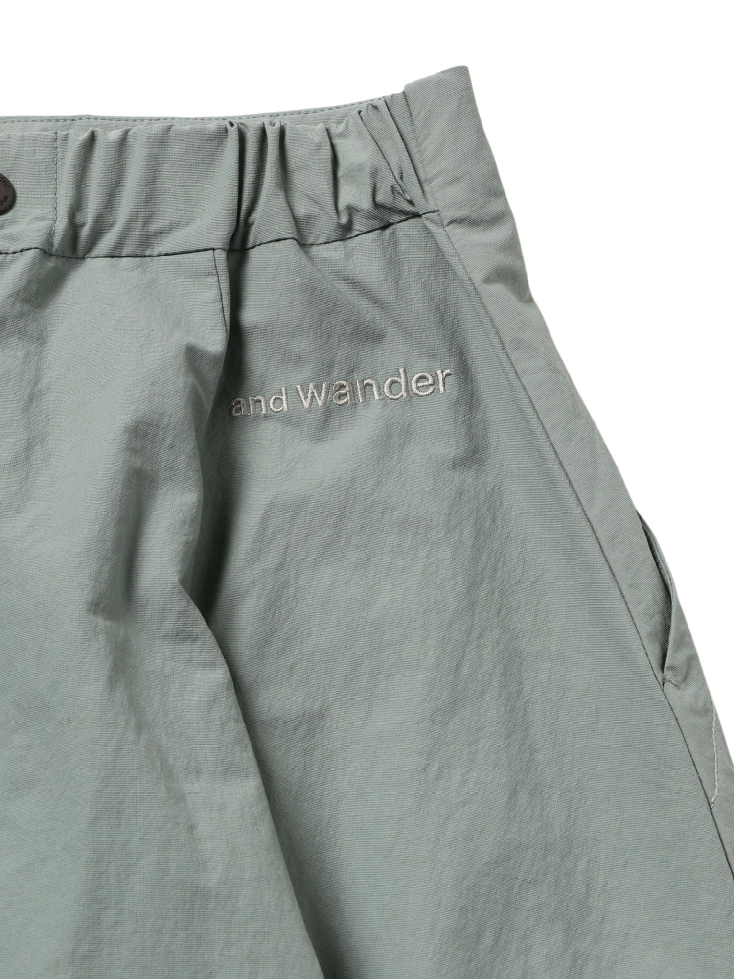 and wander 26SS ottomancloth skirt (W)-5